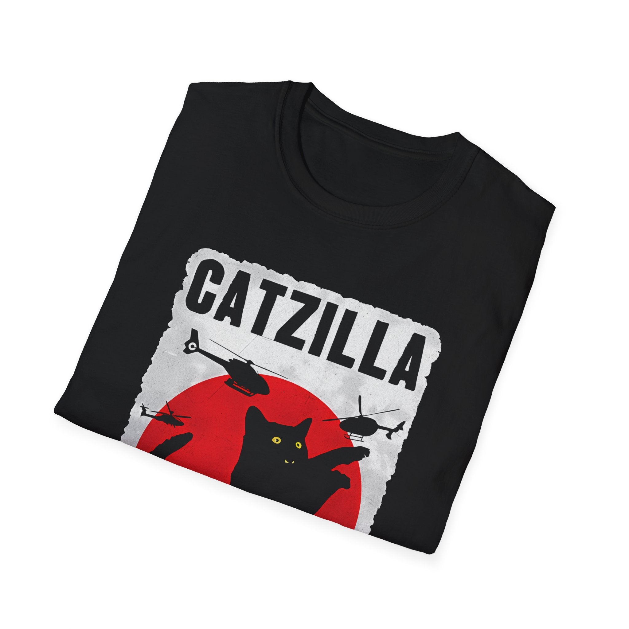 Catzilla Pop Culture Godzilla T-Shirt