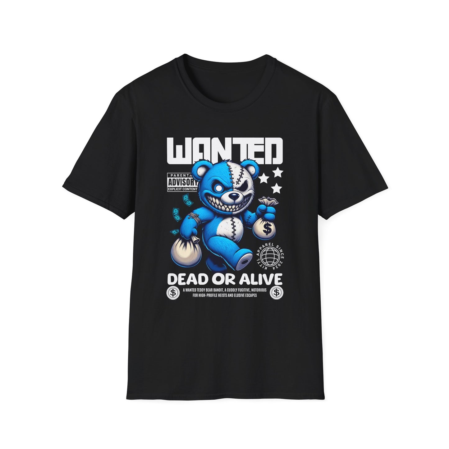 Teddy Bear Dead or Alive Streetwear T-Shirt