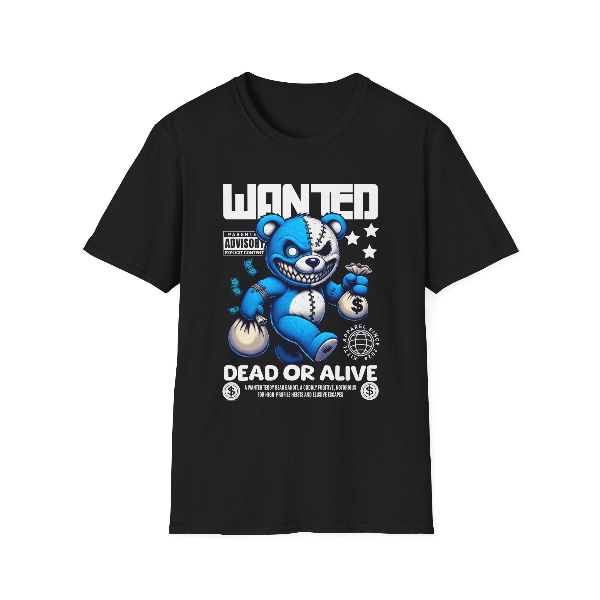 Teddy Bear Dead or Alive Streetwear T-Shirt