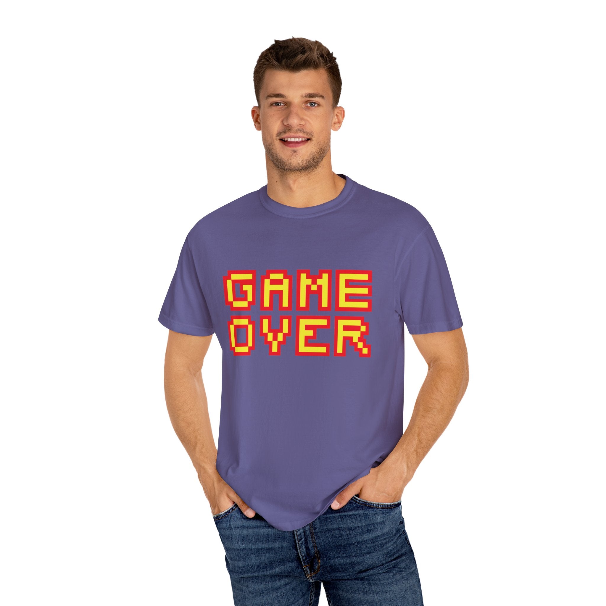 Funny Pixel Gamer Game Over T-shirt