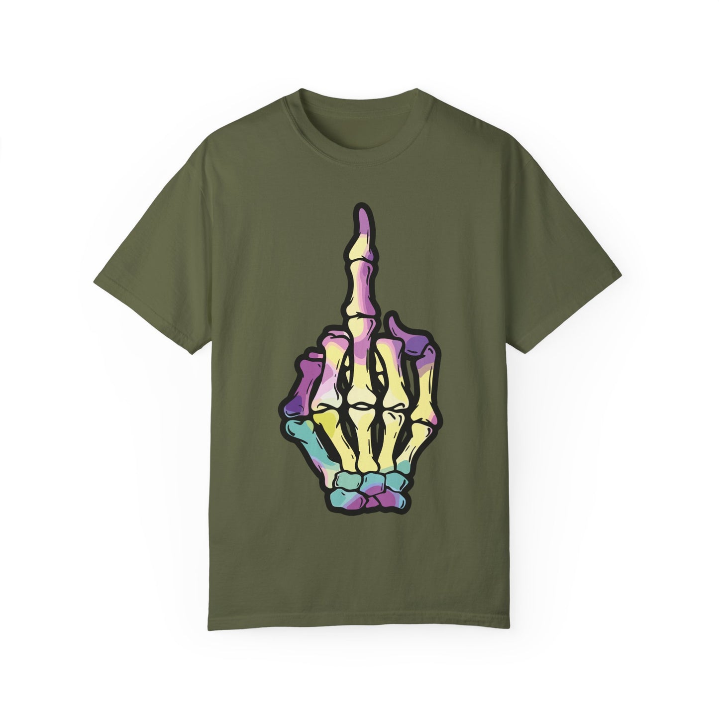 Skeleton Hand F You Streetwear T-shirt