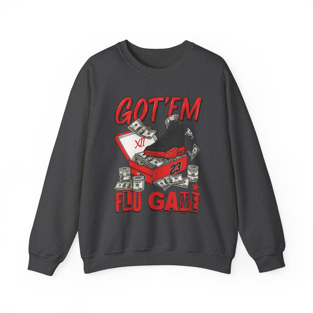 Streetwear Sneakerhead Match Jordan 12 Retro Flu Game Sweatshirt