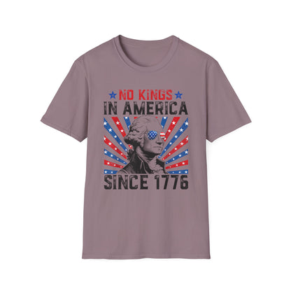 4th of July America Democracy No Kings Since 1776 T-Shirt