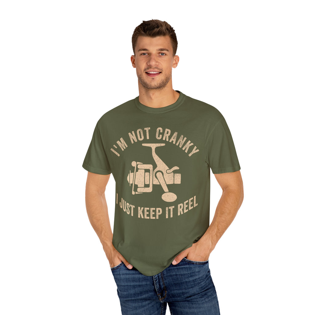 Fisher Dad – I’m Not Cranky, I Just Keep It Reel Father’s Day T-shirt