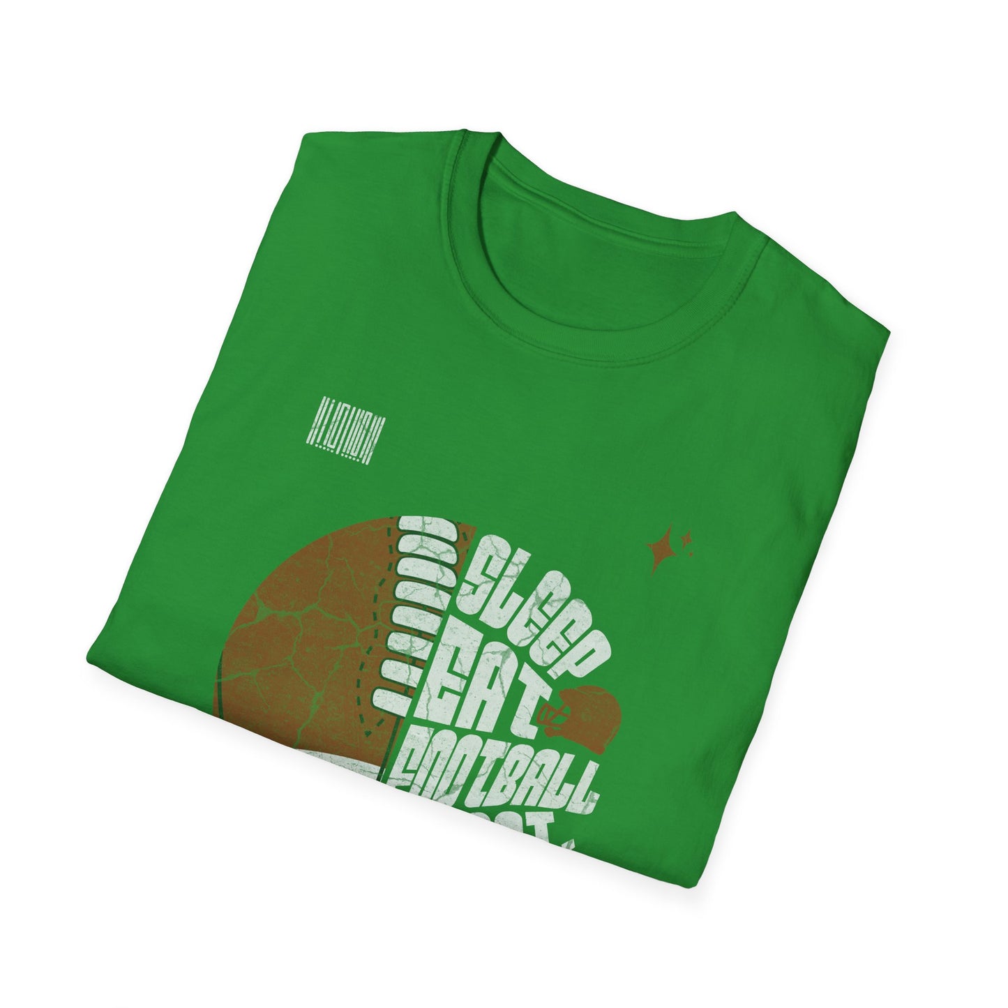 Eat Sleep Football Repeat Football Game Day T-Shirt