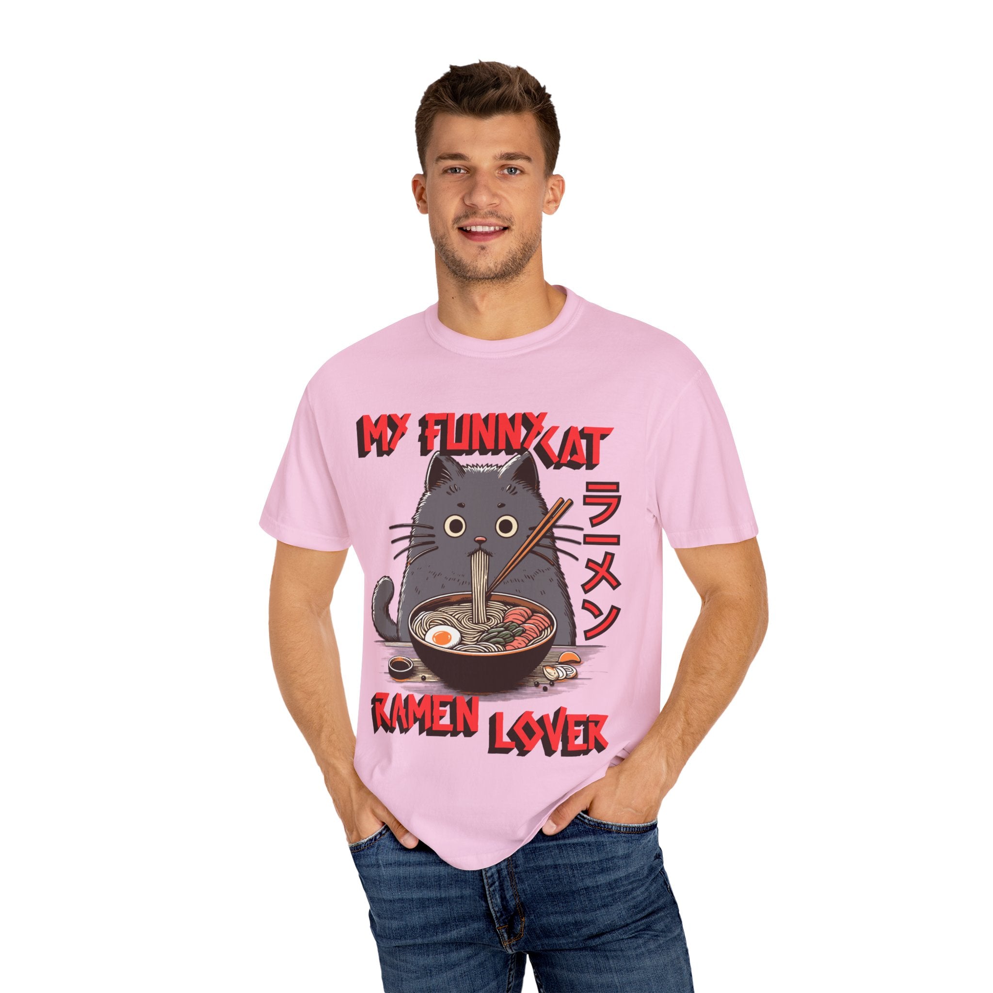My Funny Cat Ramen Anime Lover T-shirt