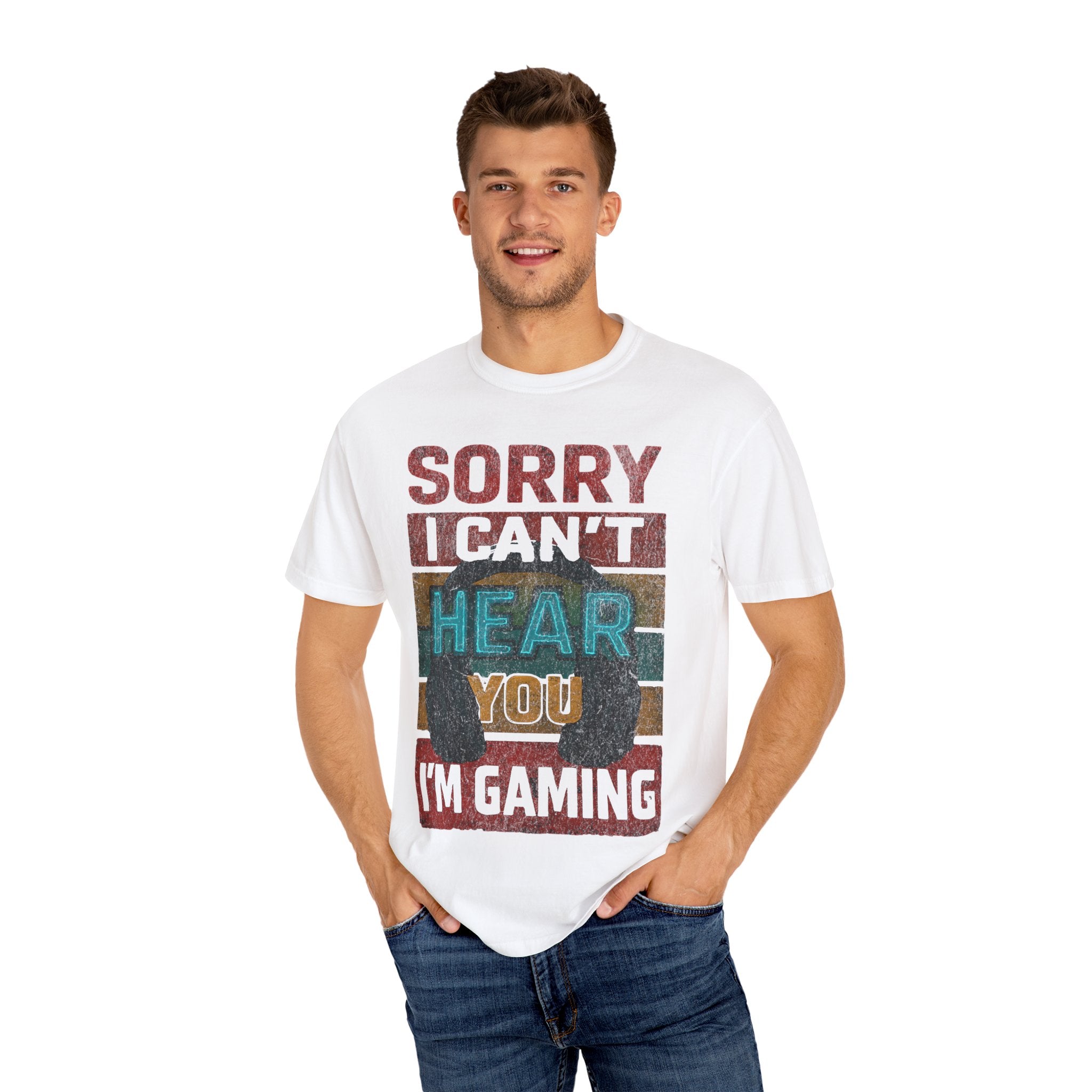 I Can’t Hear You, I’m Gaming Retro Gamer T-Shirt