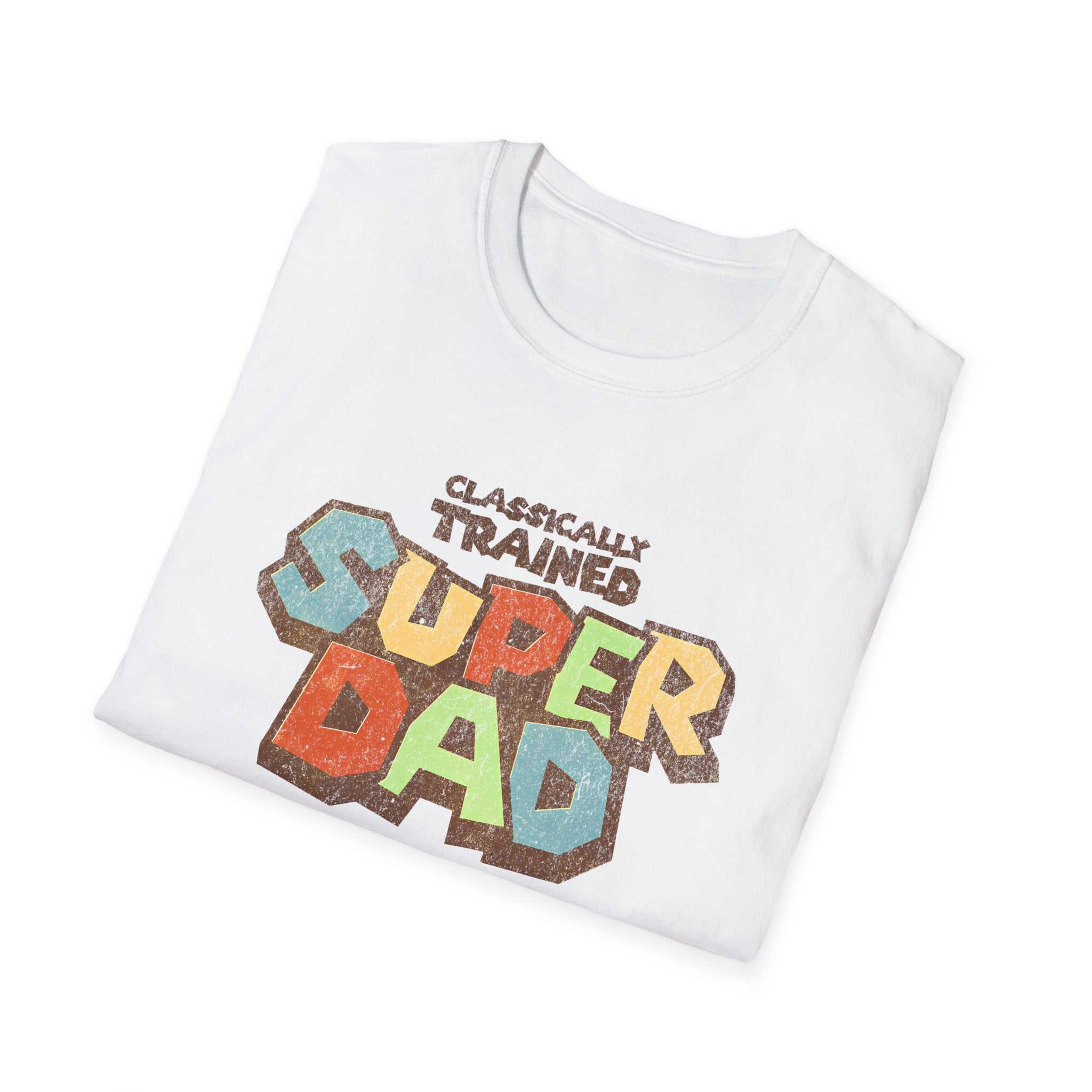 Classically Trained Super Dad Father's Day T-Shirt