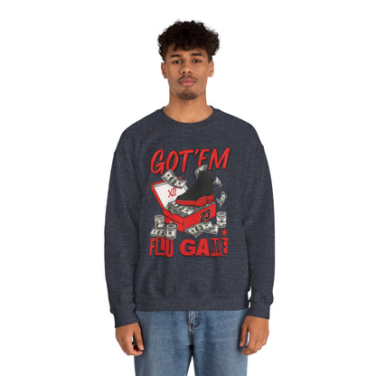 Streetwear Sneakerhead Match Jordan 12 Retro Flu Game Sweatshirt