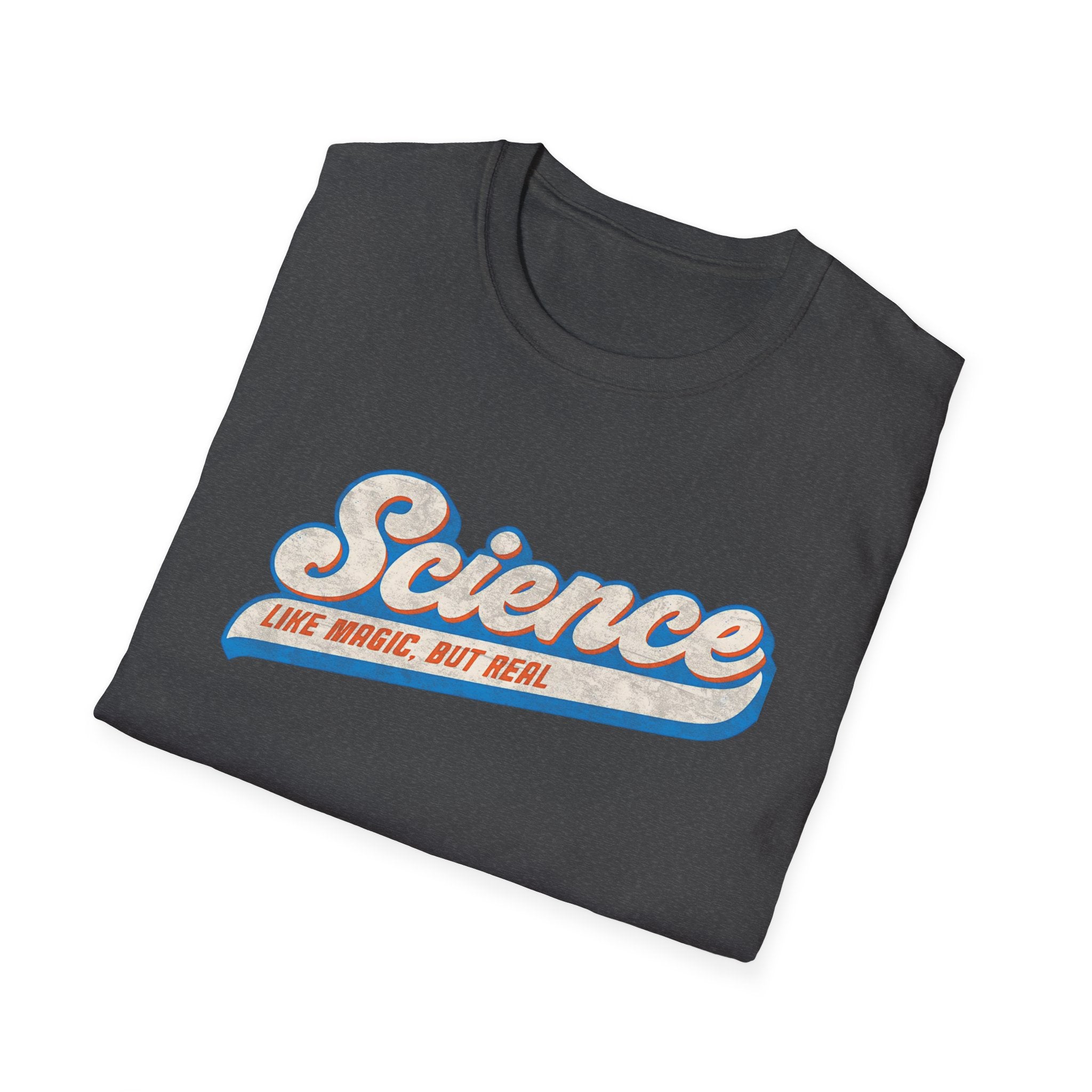 Funny Retro Science Like Magic but Real Vintage Science T-Shirt