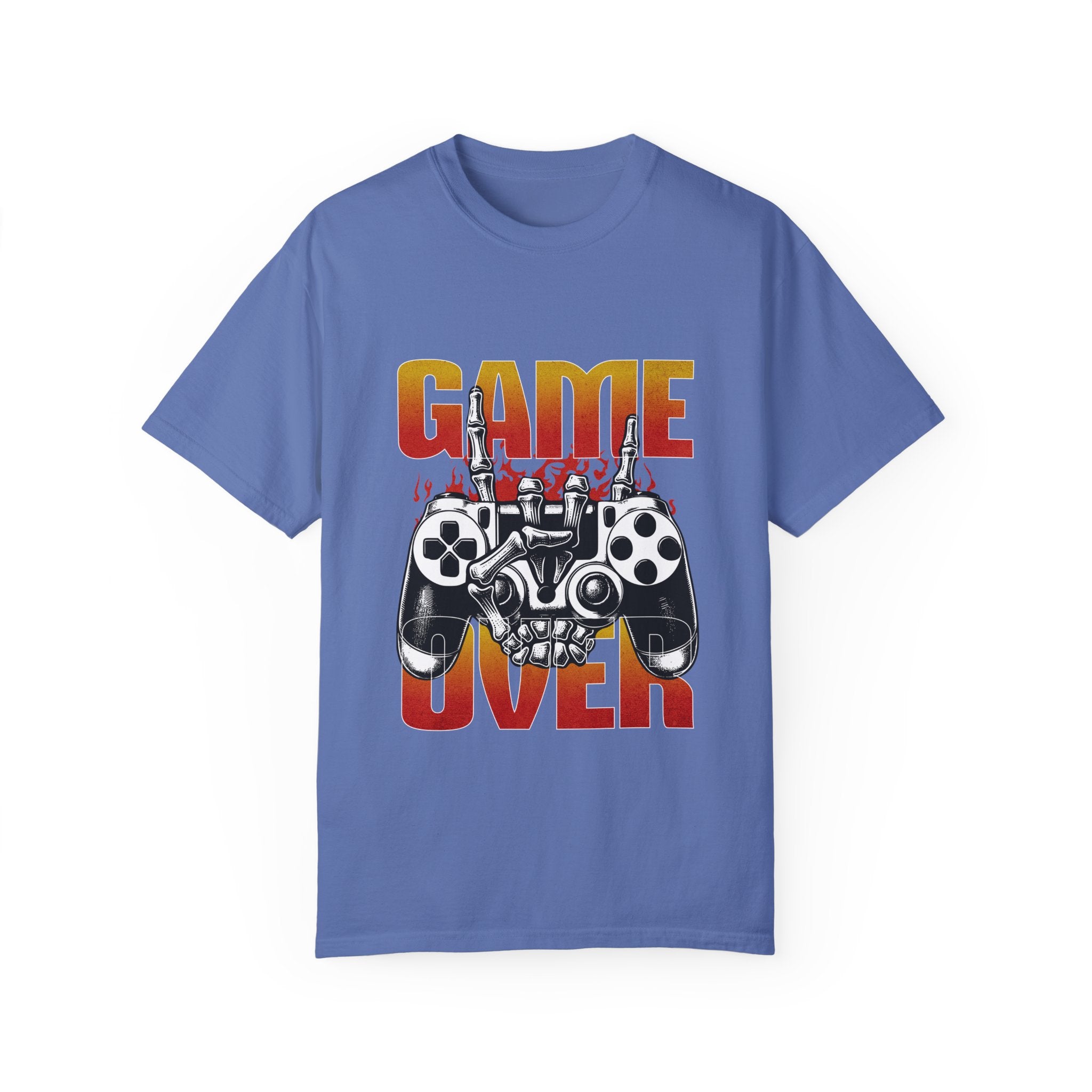 Skeleton Gamer Game Over T-shirt