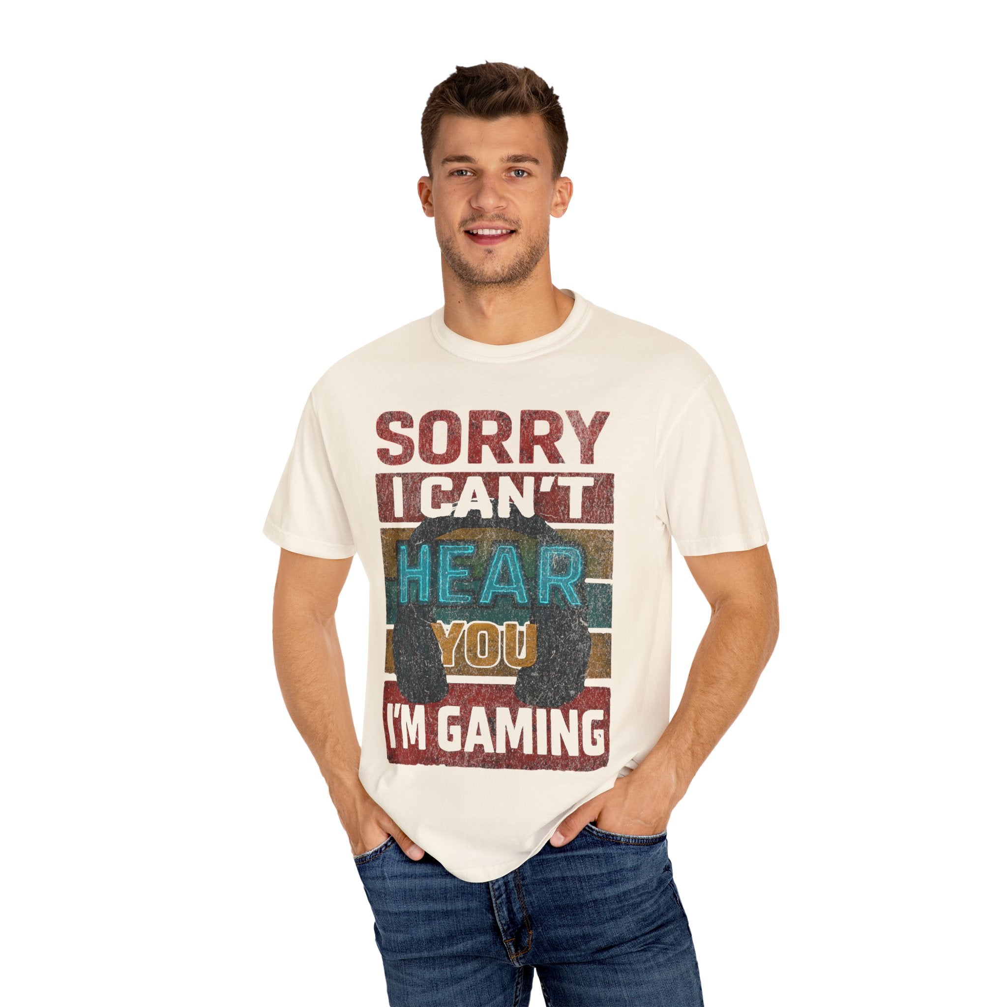I Can’t Hear You, I’m Gaming Retro Gamer T-Shirt