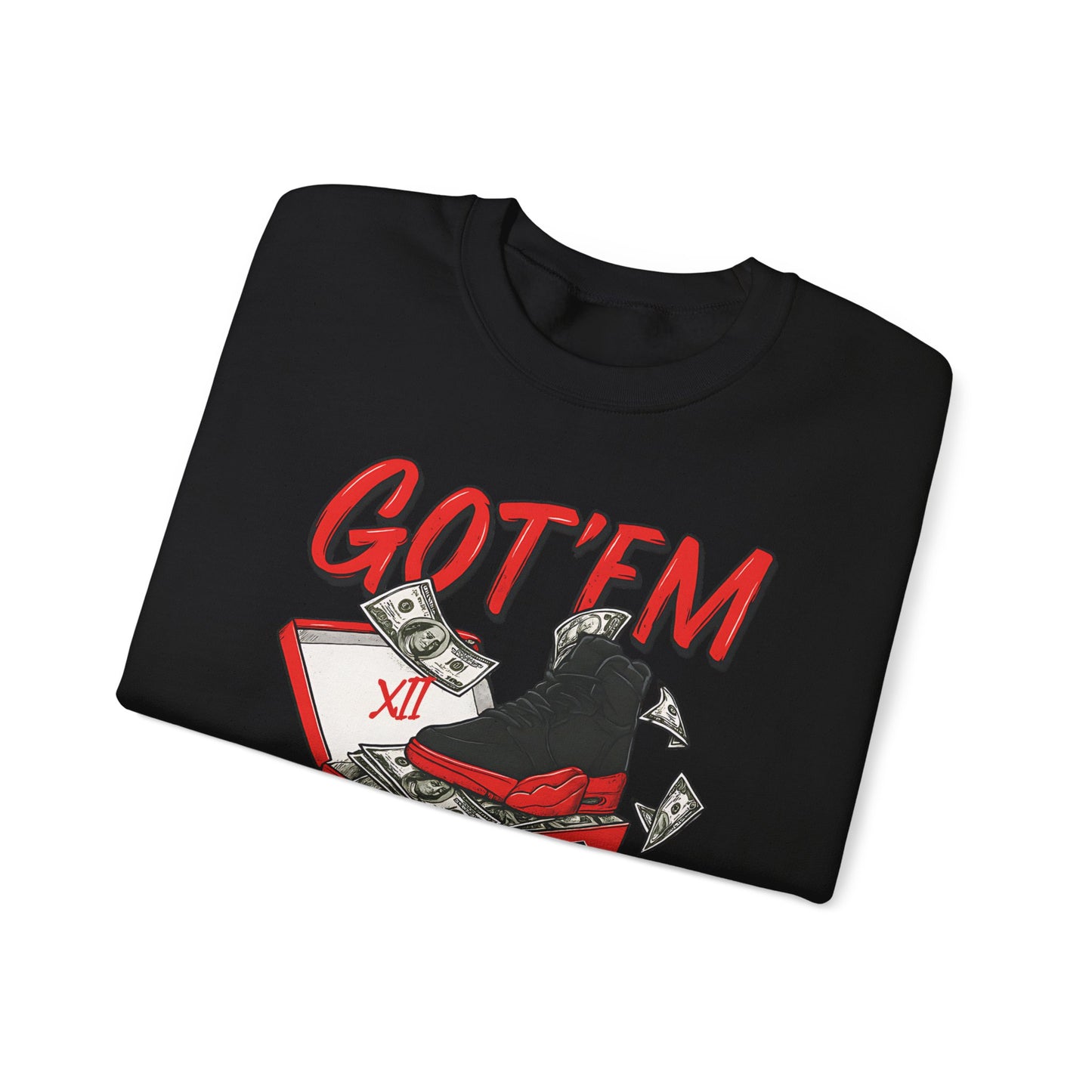 Streetwear Sneakerhead Match Jordan 12 Retro Flu Game Sweatshirt