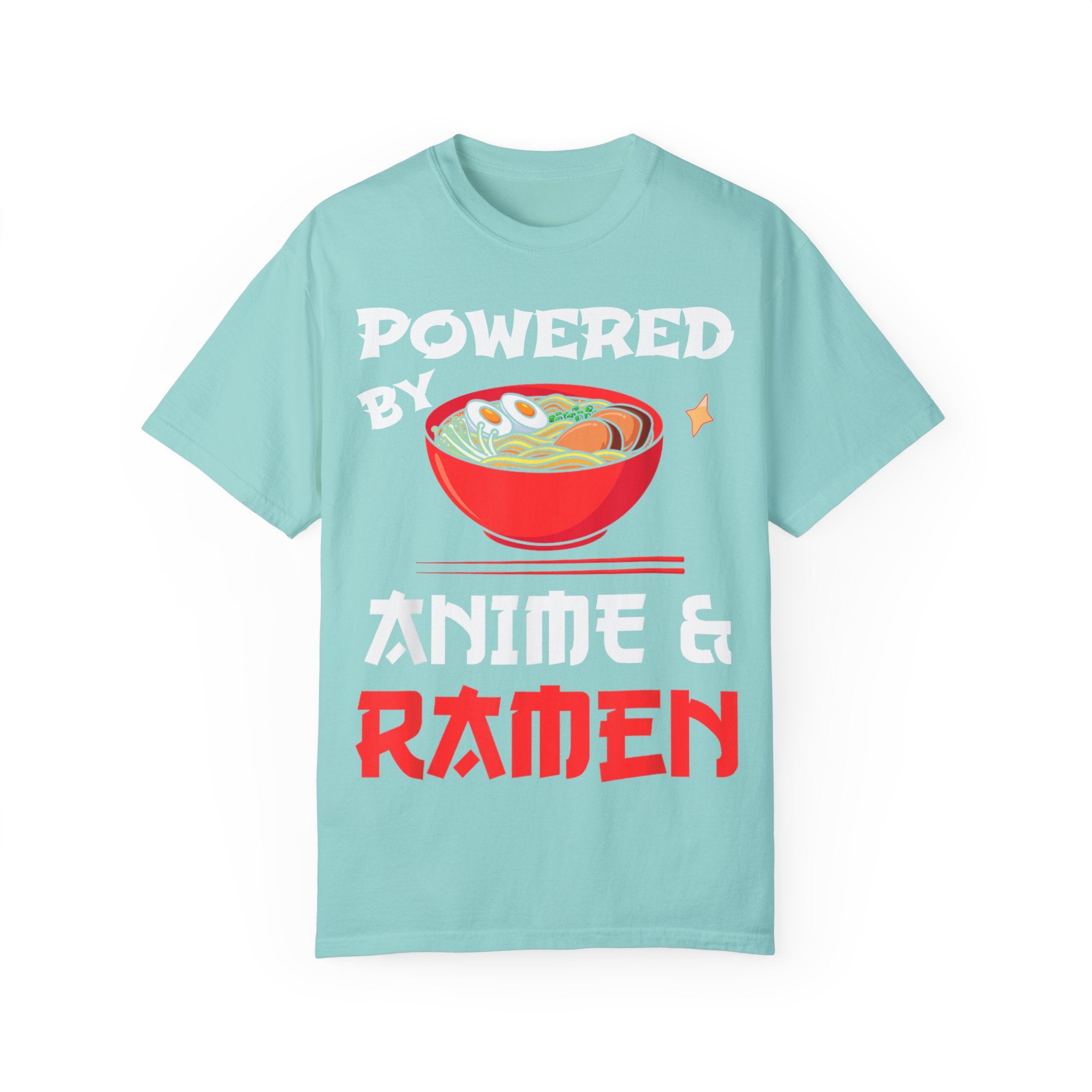 Powered by Anime & Ramen Anime T-shirt