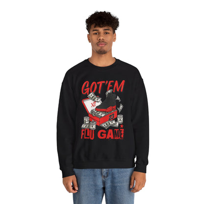 Streetwear Sneakerhead Match Jordan 12 Retro Flu Game Sweatshirt