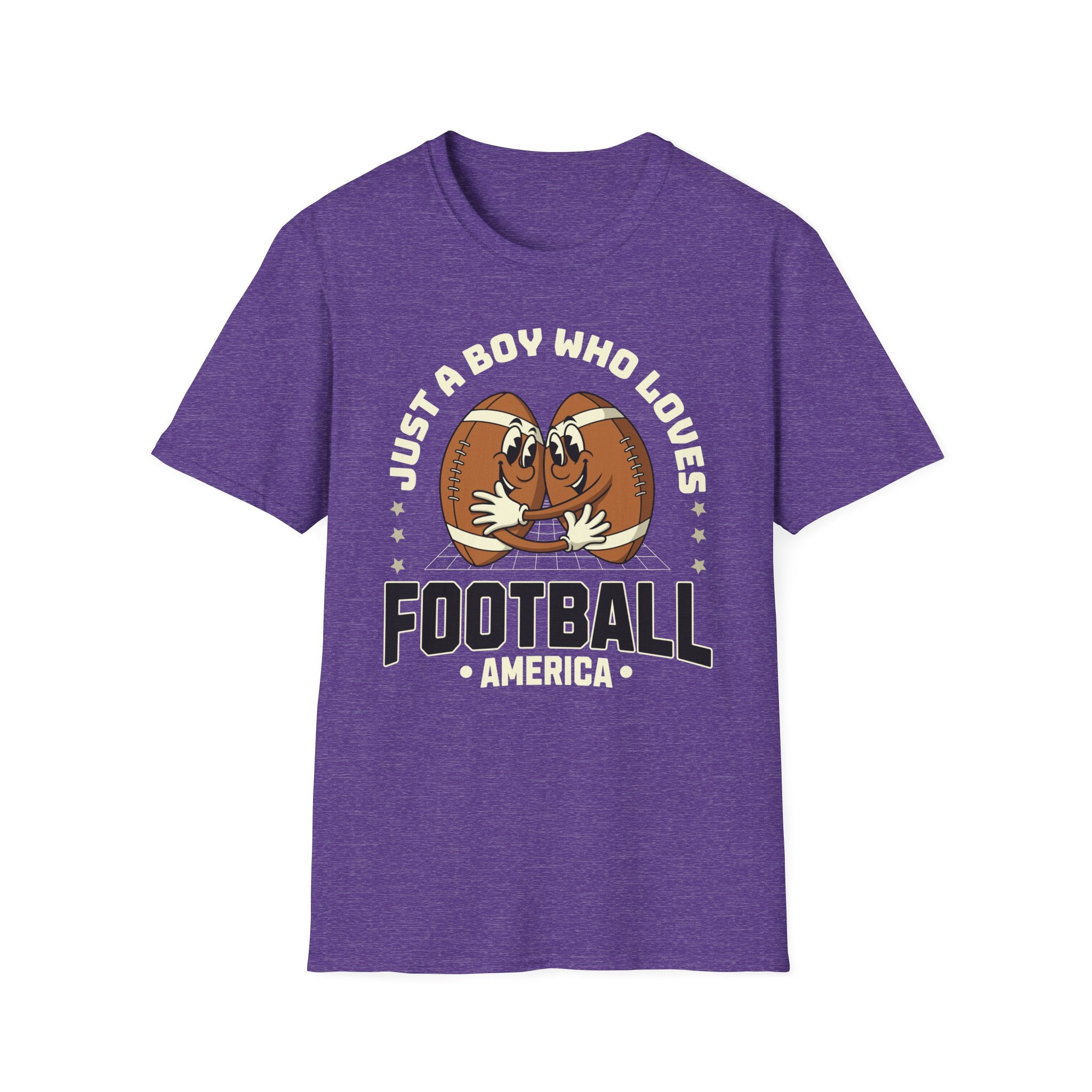 Just a Boy Who Loves Football Game Day T-Shirt