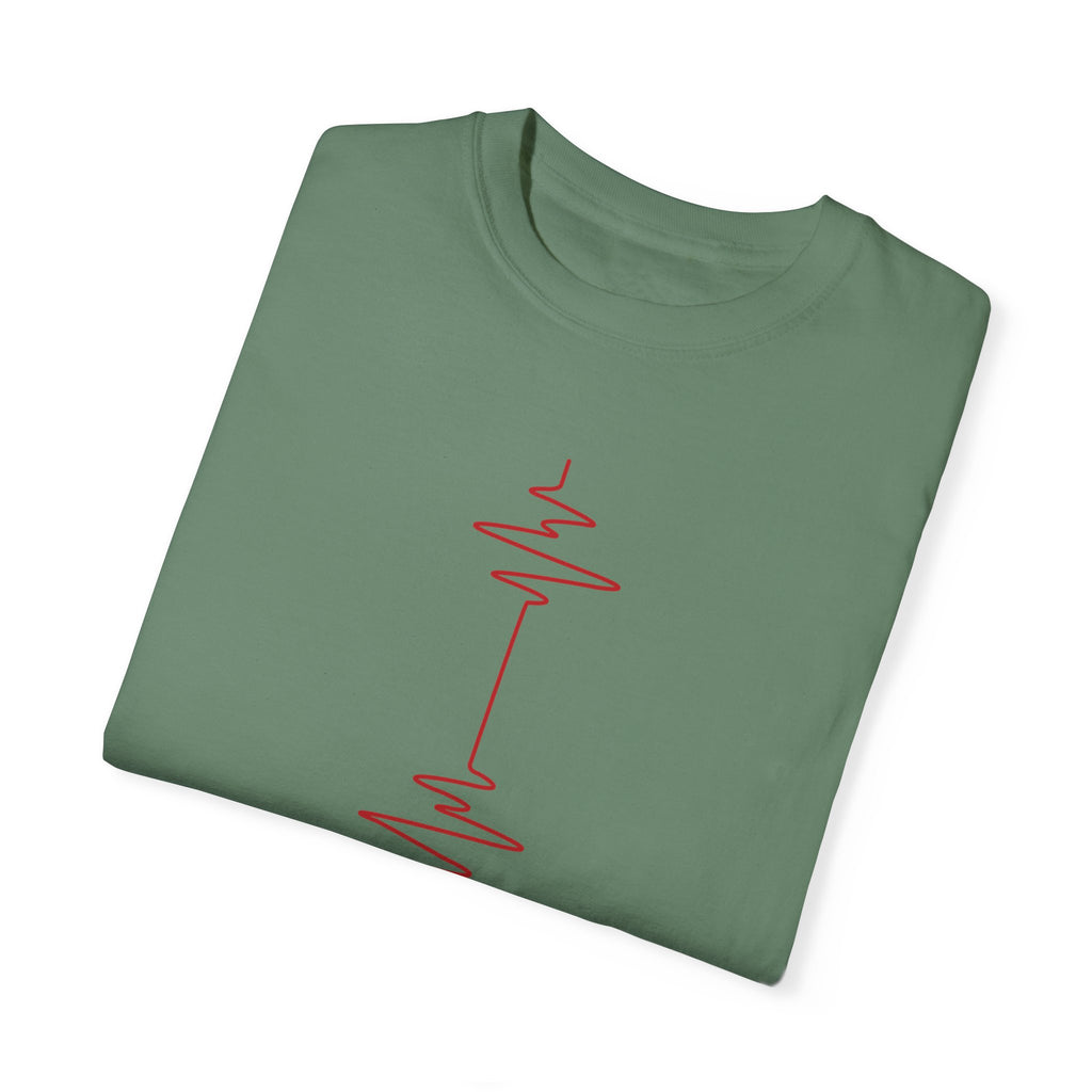 I Love Gaming Heartbeat Gamer T-shirt