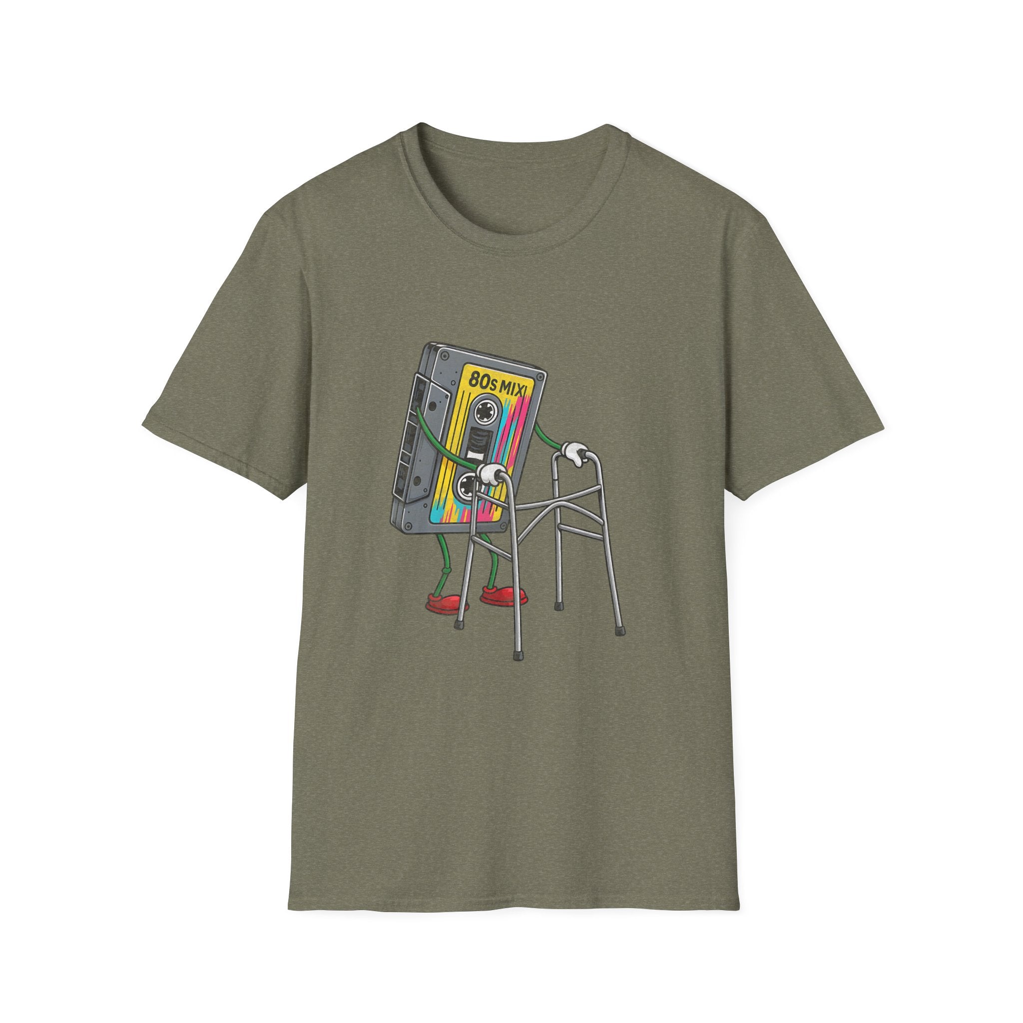 Retro 80s Mixtape Songs Old School 80s Funny Cassette T-Shirt