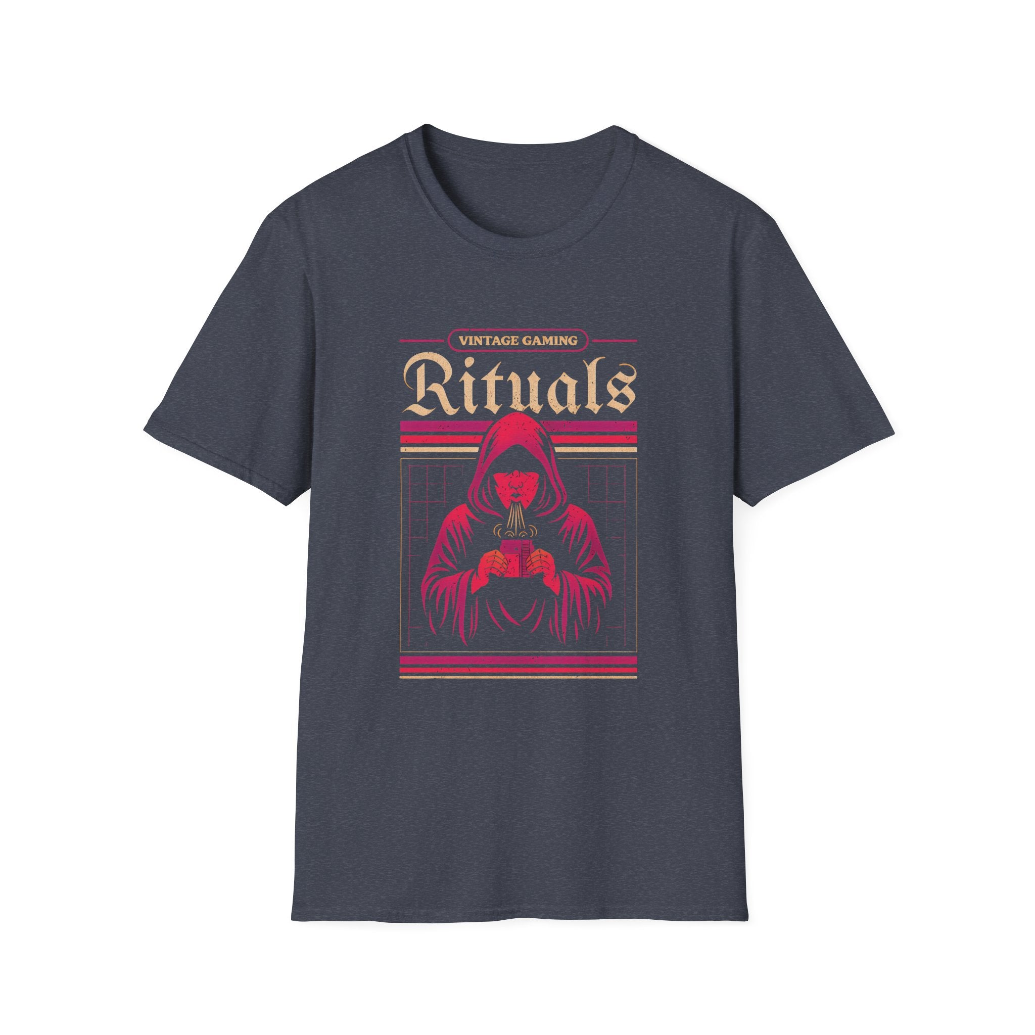 Vintage Gaming Rituals Retro Old School Gamer T-Shirt