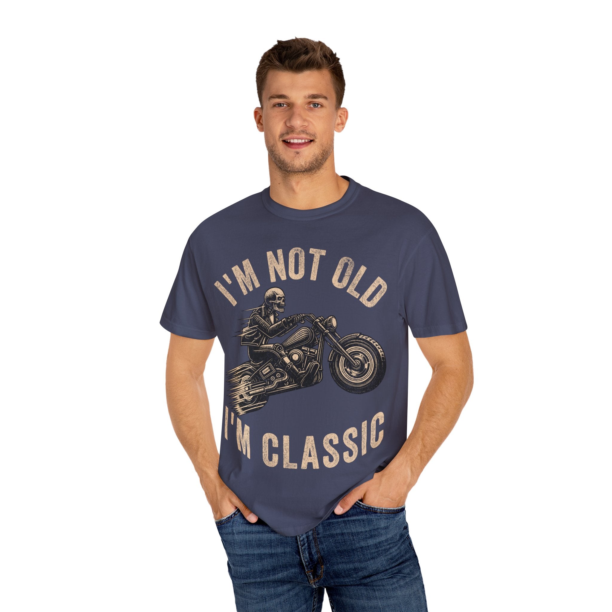 Biker Dad – I’m Not Old, I’m Classic Father’s Day T-Shirt