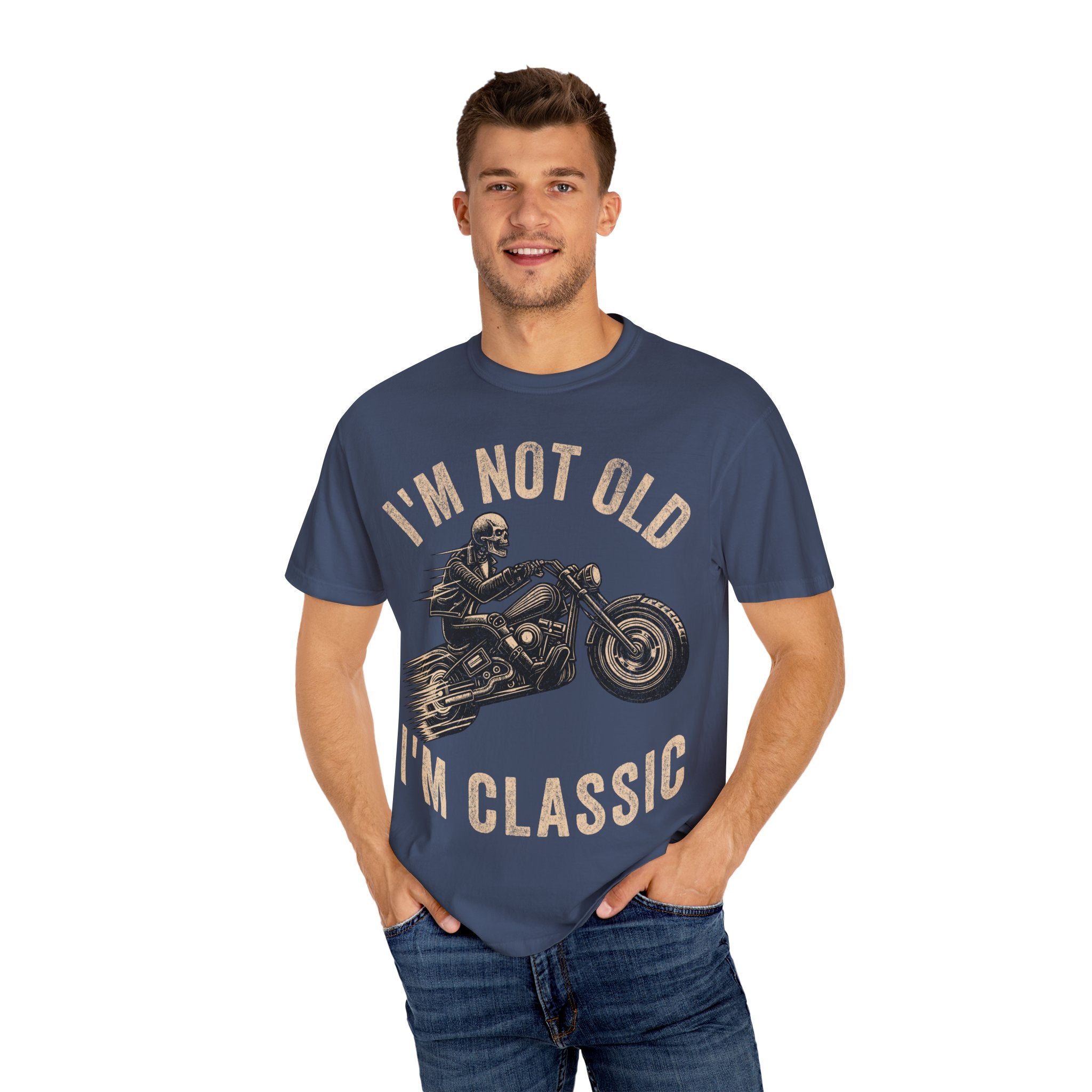 Biker Dad – I’m Not Old, I’m Classic Father’s Day T-Shirt