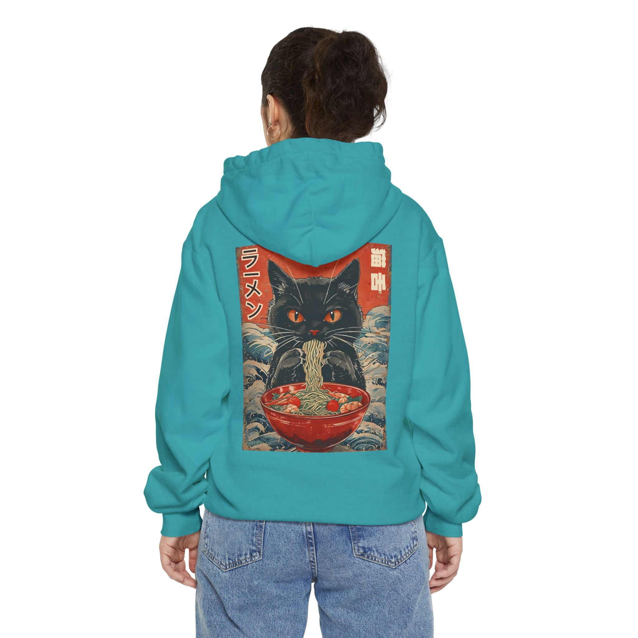 Ramen & Relax – Cat Japanese Culture Hoodie