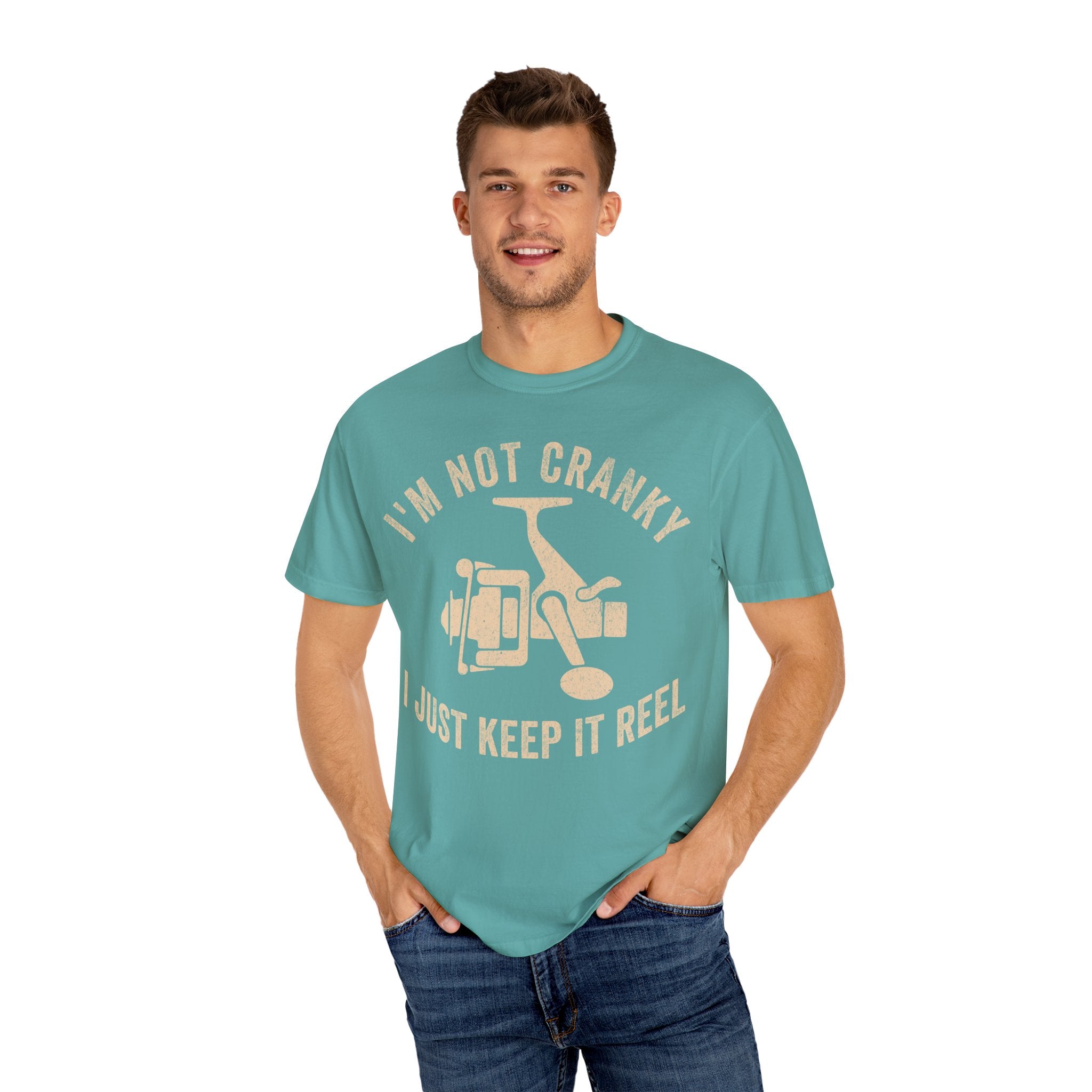 Fisher Dad – I’m Not Cranky, I Just Keep It Reel Father’s Day T-shirt