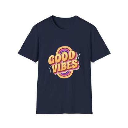 Retro 80s Old School Good Vibes Retro T-Shirt