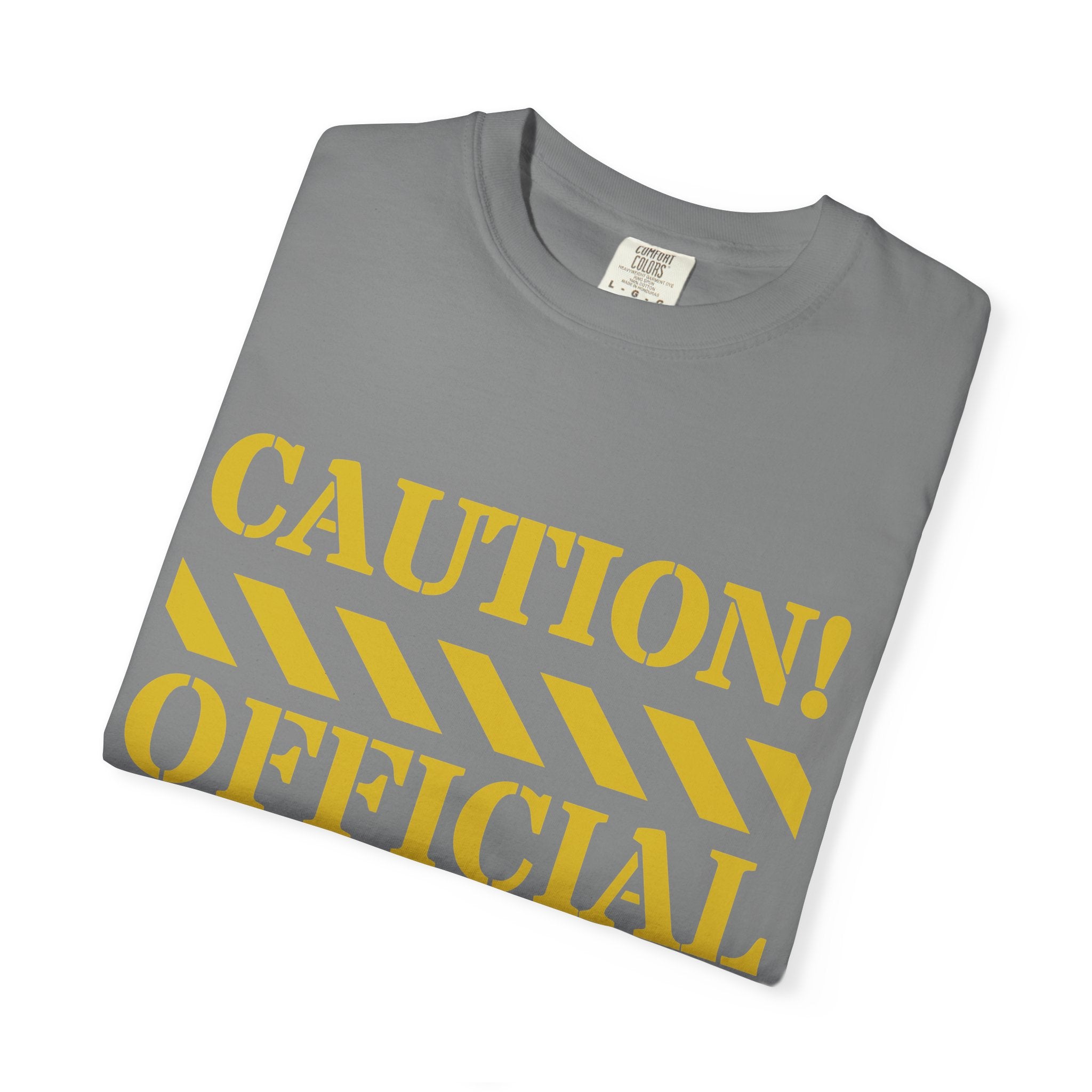 Caution! Official Teenager T-Shirt — 'May Contain Attitude' Youth Graphic Tee