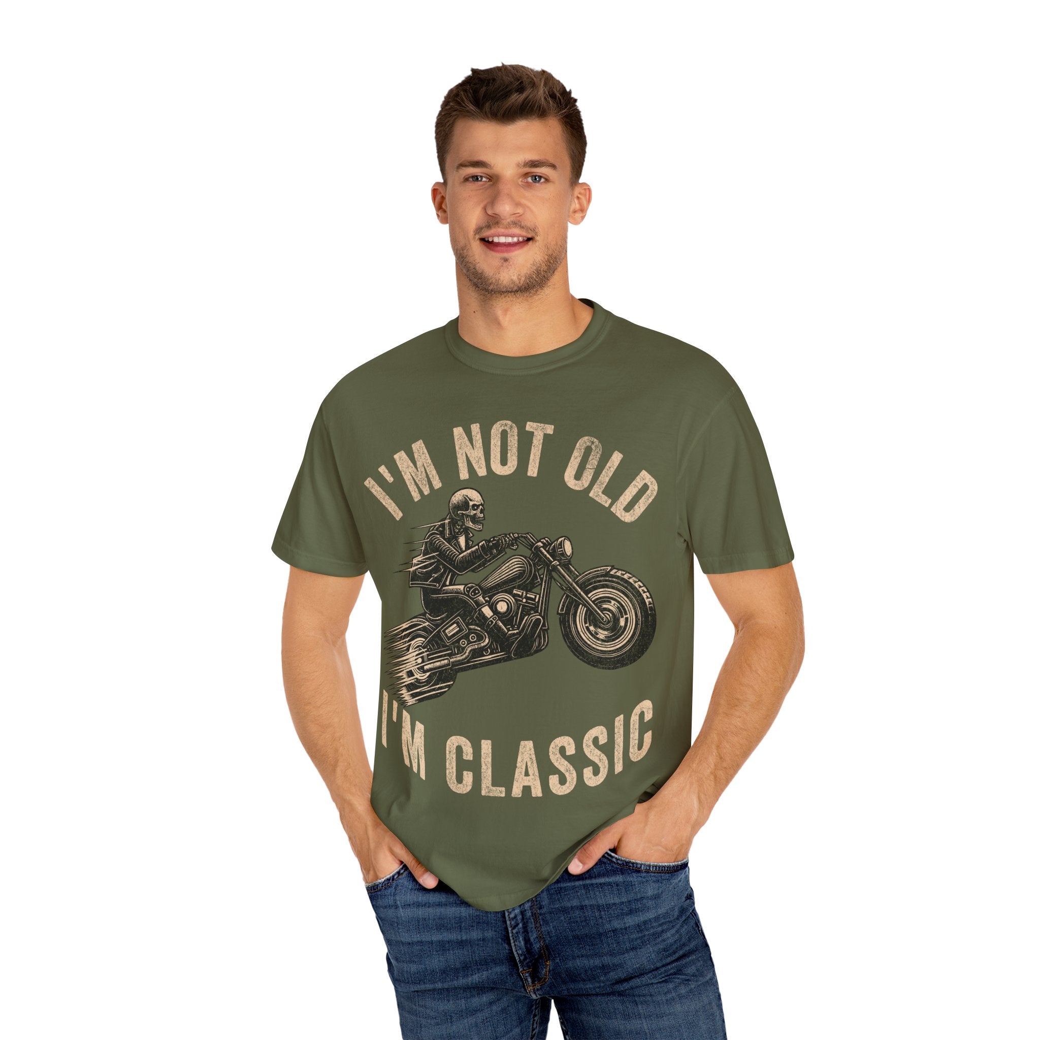 Biker Dad – I’m Not Old, I’m Classic Father’s Day T-Shirt