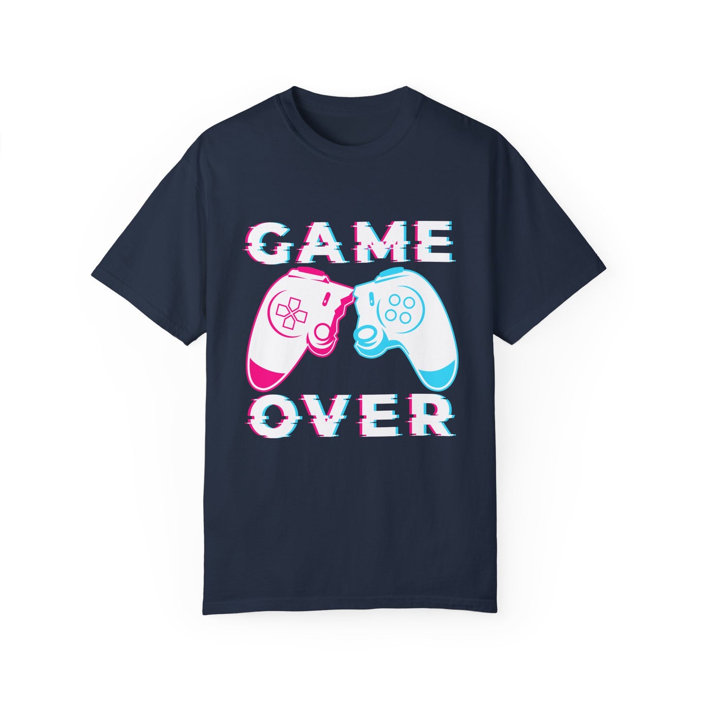Gamer Over – Pixelated Controller T-shirt