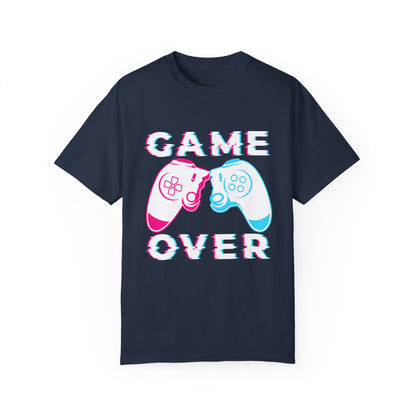 Gamer Over – Pixelated Controller T-shirt