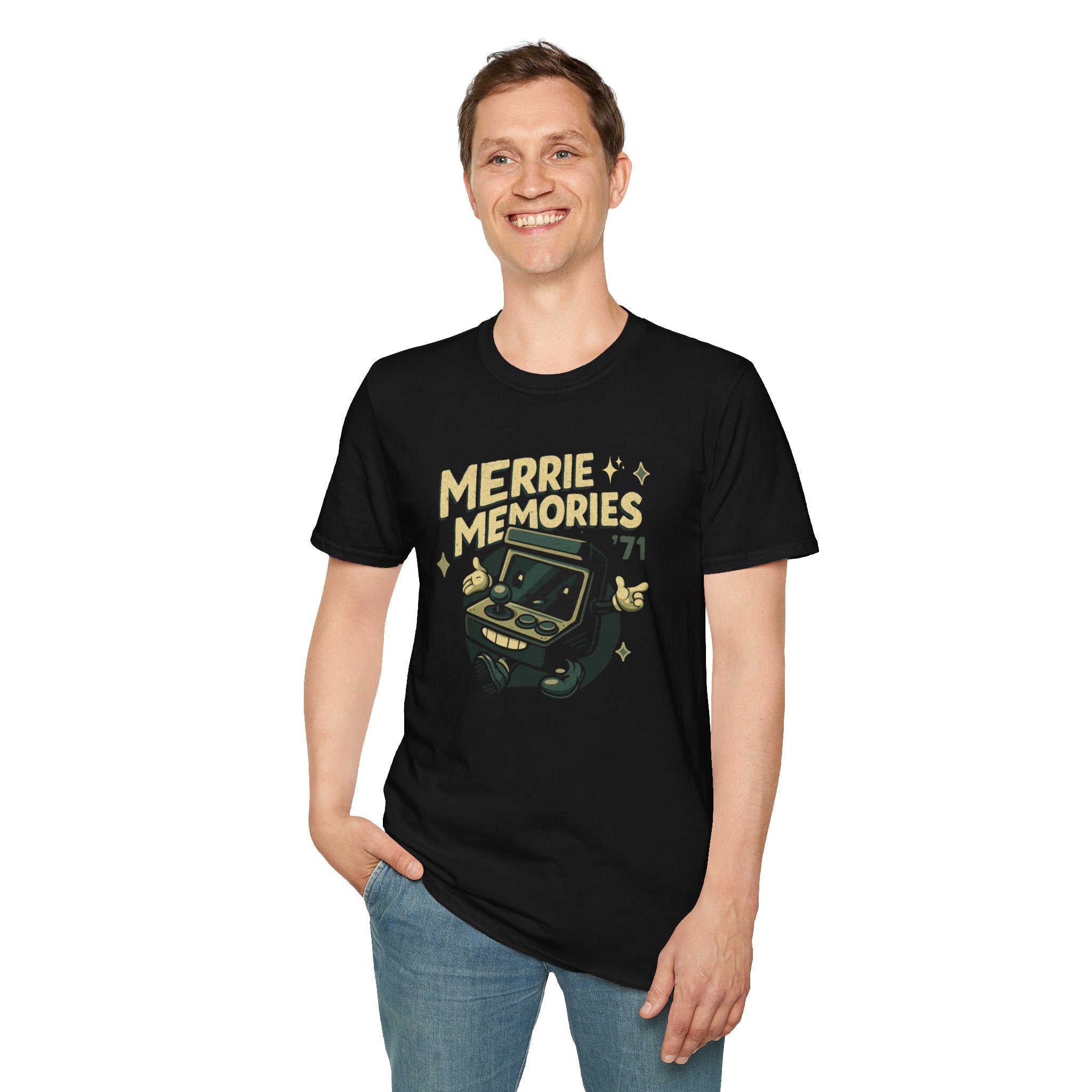 Merrie Memories Retro 80s Arcade T-shirt