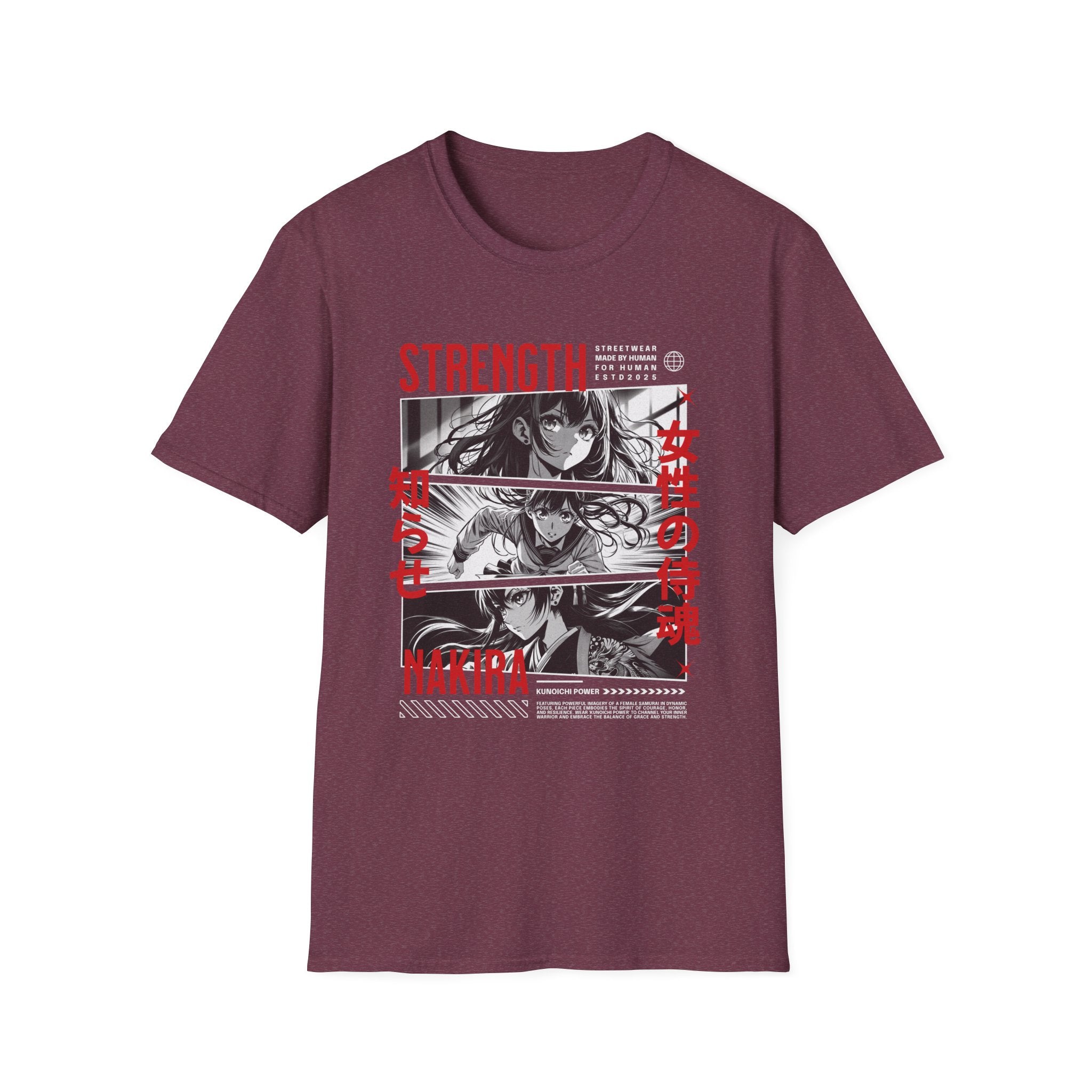 Nakira Strength Anime Girl T-Shirt