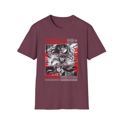 Nakira Strength Anime Girl T-Shirt