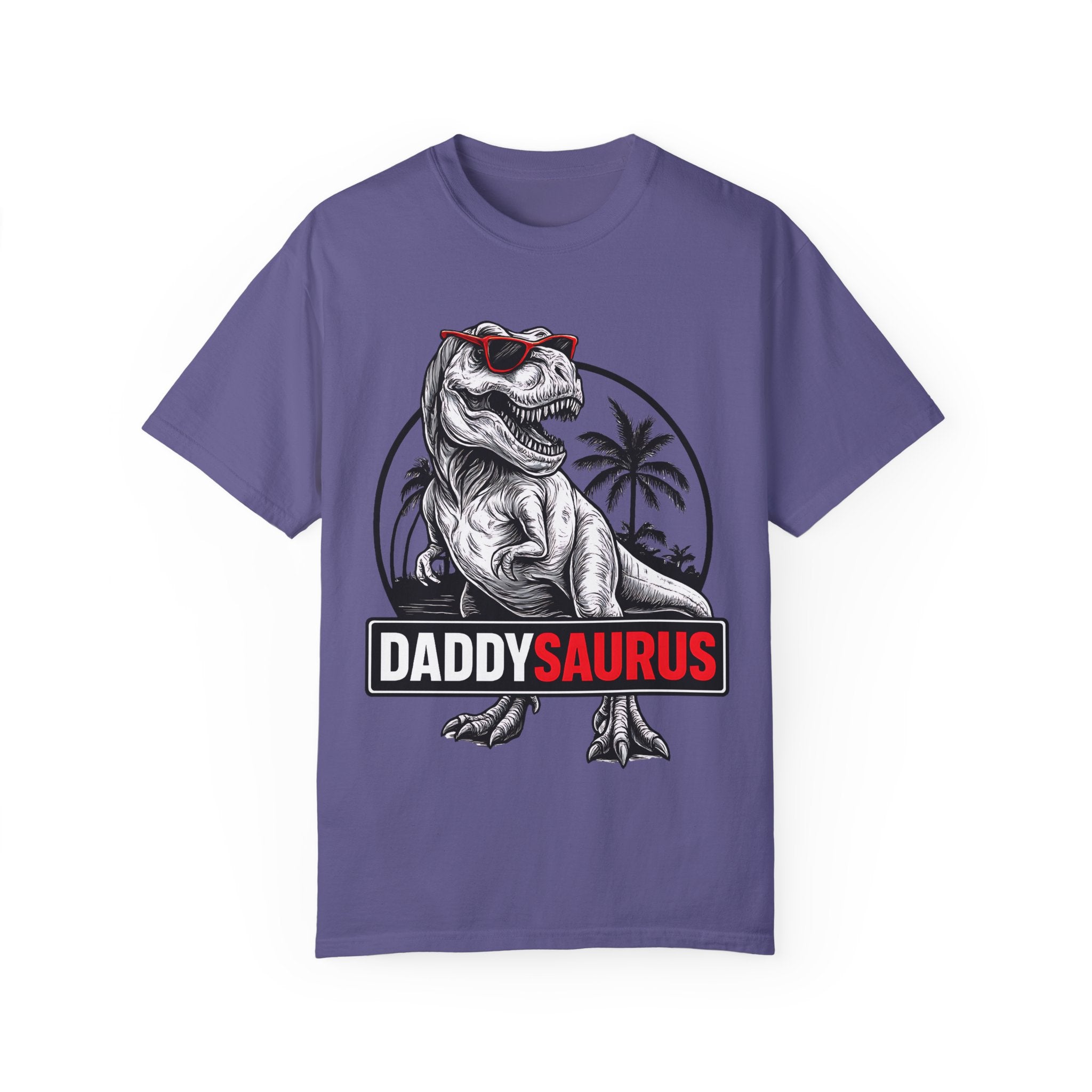 Daddy Saurus – Father’s Day T-Rex Dino T-shirt