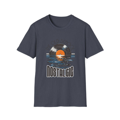 Retro Nostalgic Vintage Vinyl Music T-shirt