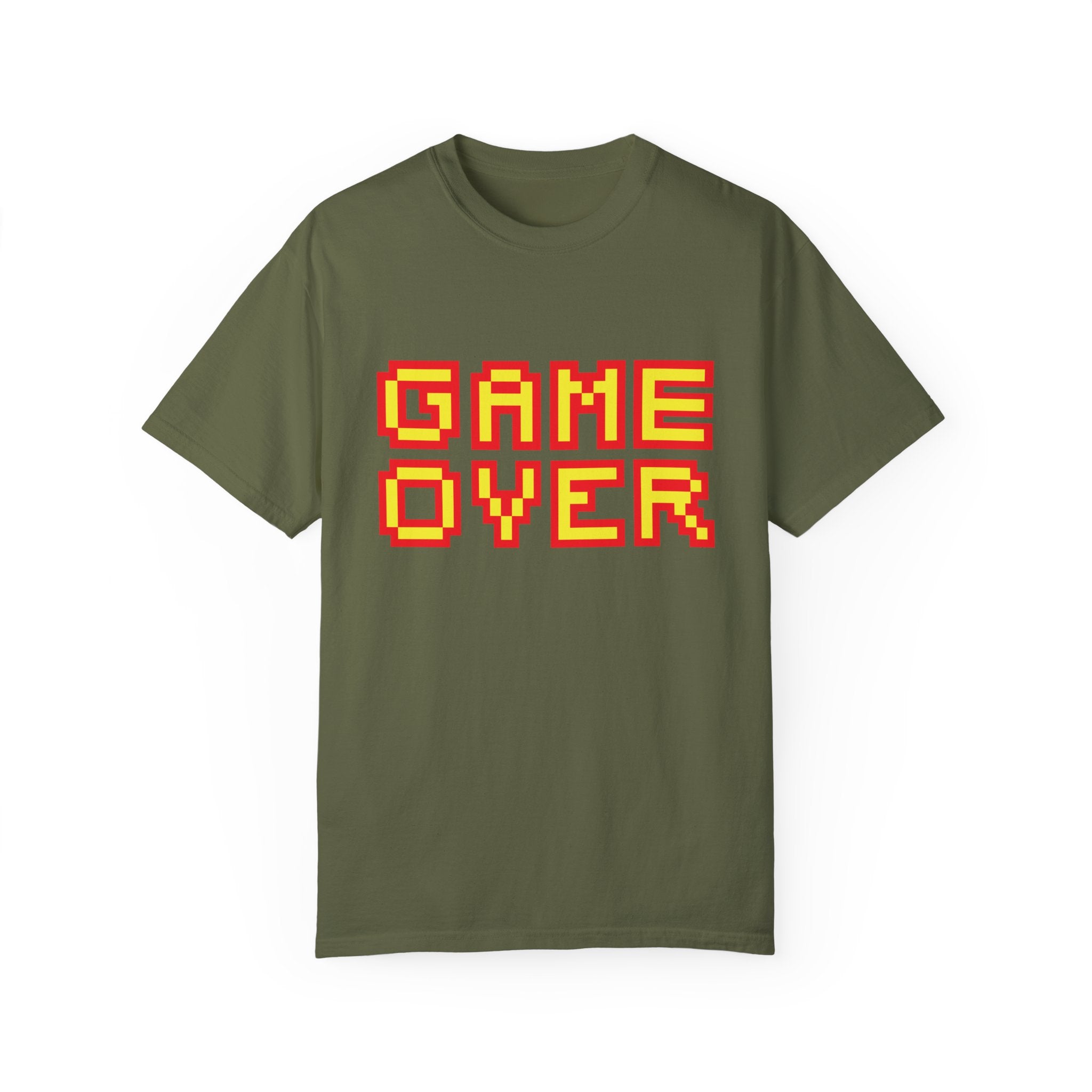 Funny Pixel Gamer Game Over T-shirt