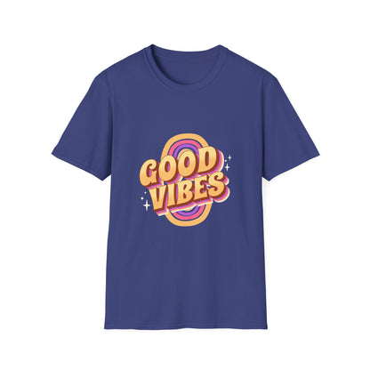 Retro 80s Old School Good Vibes Retro T-Shirt
