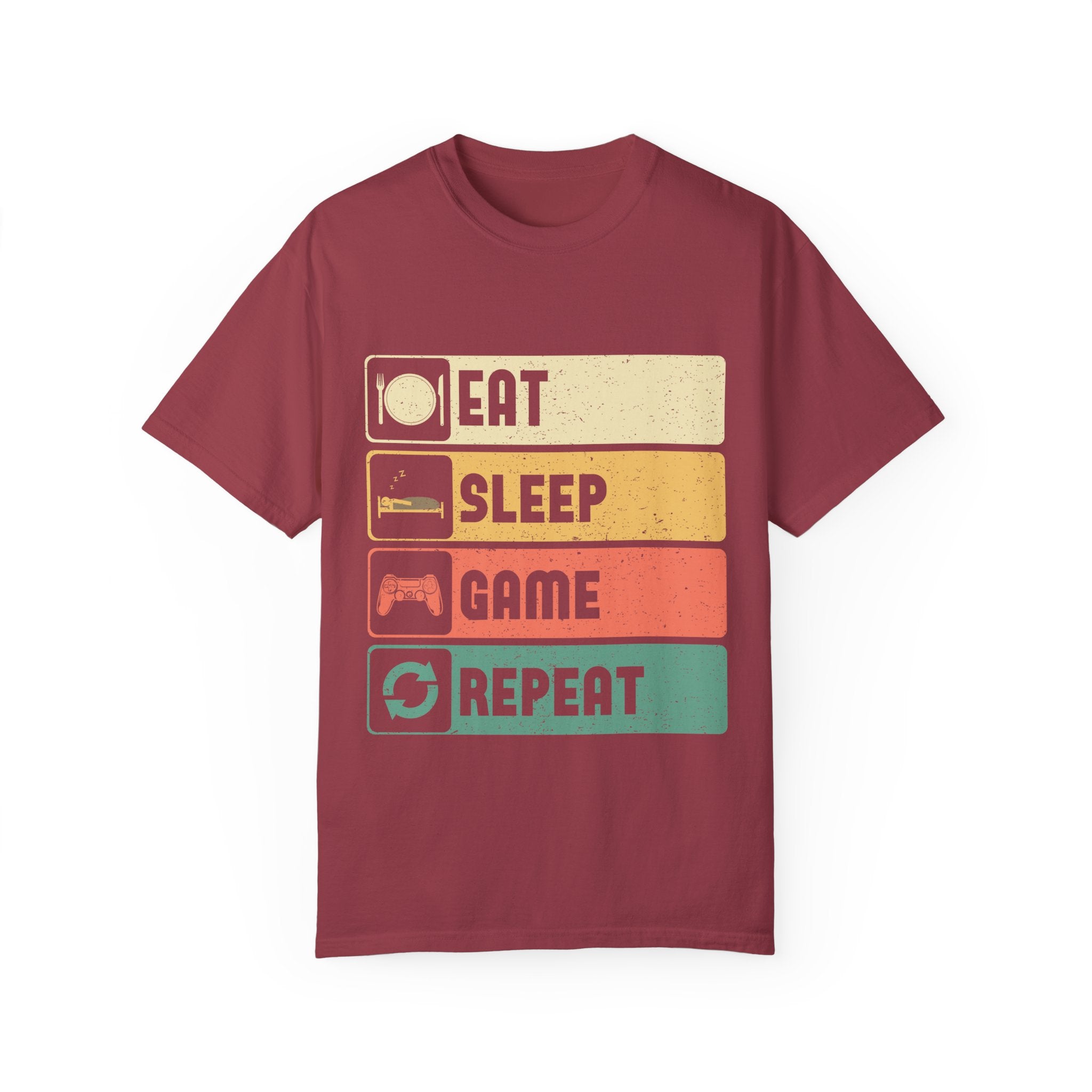 Eat Sleep Game Repeat Gamer T-Shirt