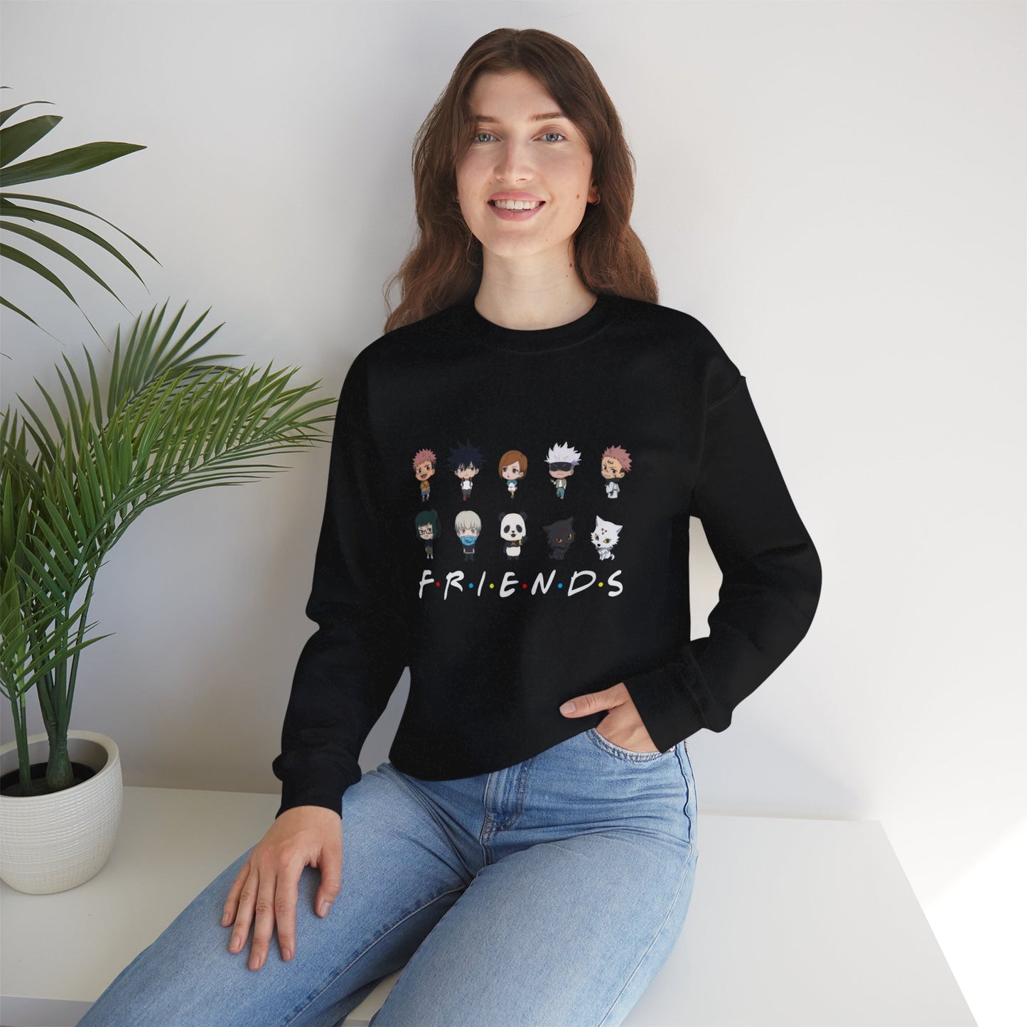 Anime Hero Squad JJK Friends Sweatshirt