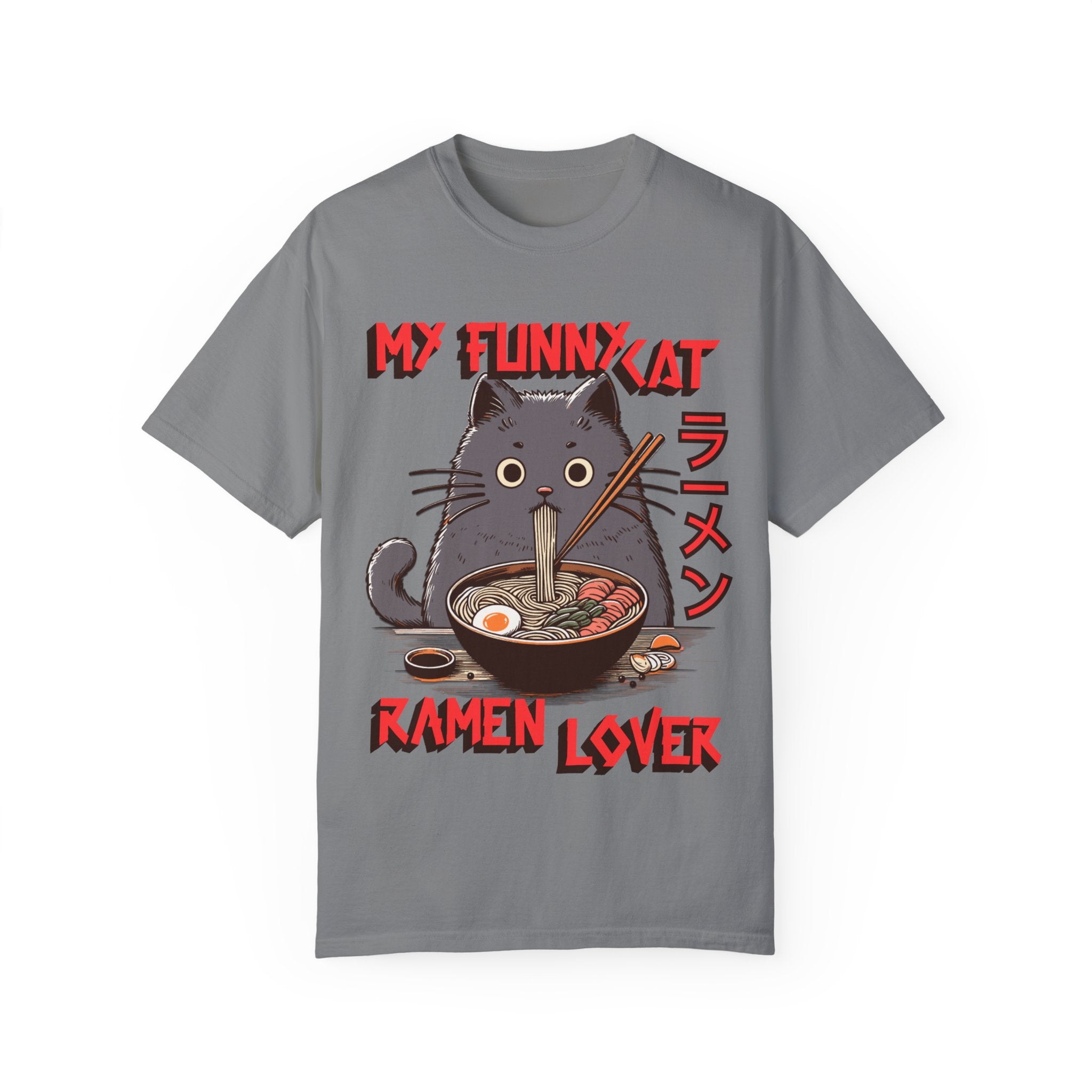 My Funny Cat Ramen Anime Lover T-shirt