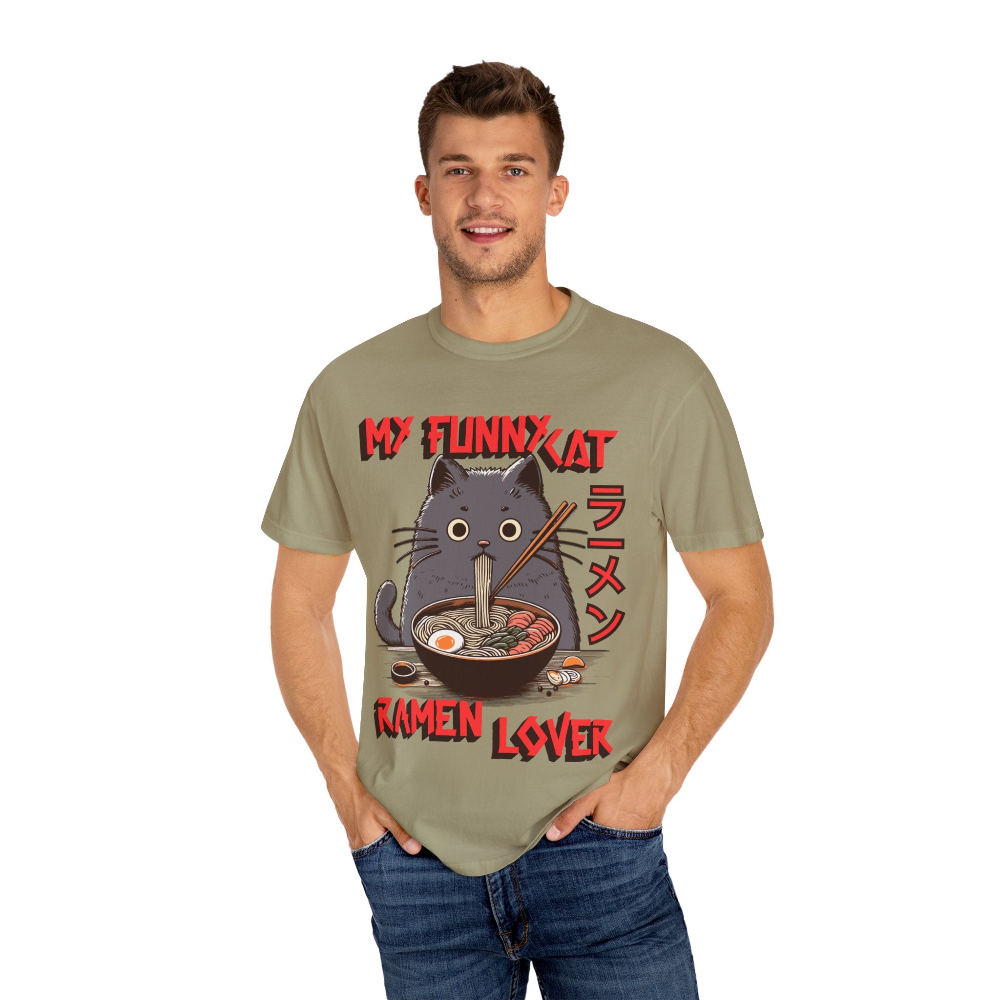 My Funny Cat Ramen Anime Lover T-shirt
