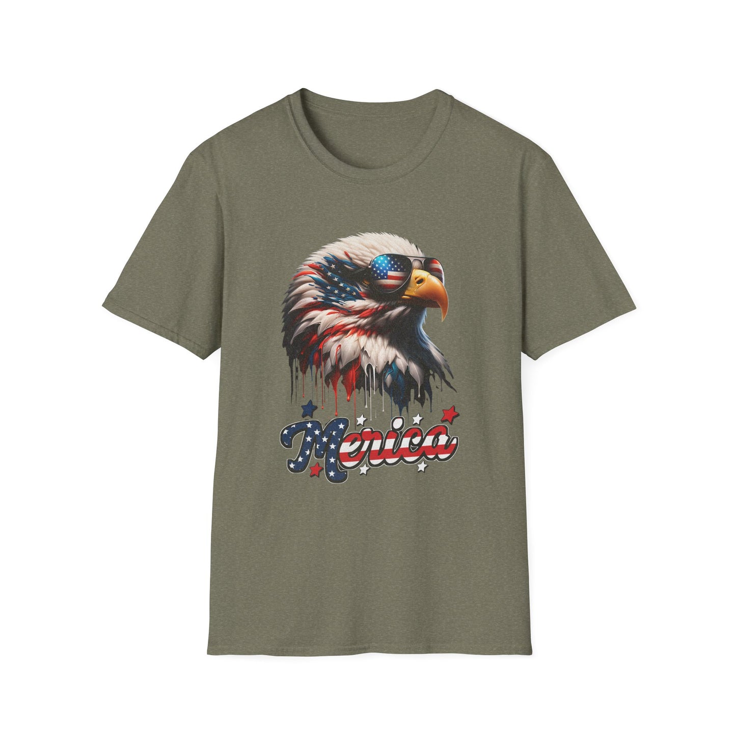 US Bald Eagle ‘MERICA 4th of July T-shirt
