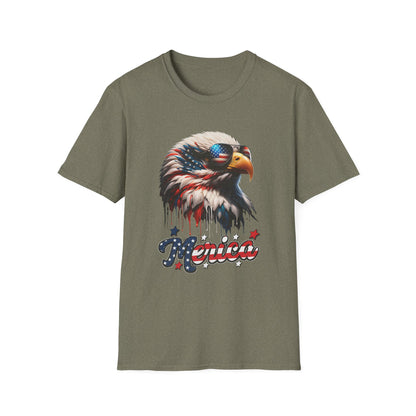 US Bald Eagle ‘MERICA 4th of July T-shirt