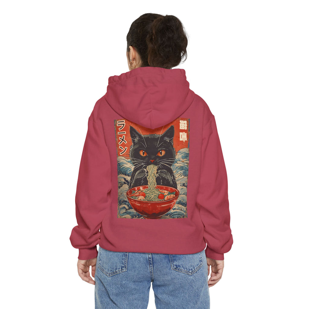 Ramen & Relax – Cat Japanese Culture Hoodie