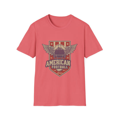American Football League Season Vintage Football Logo T-Shirt