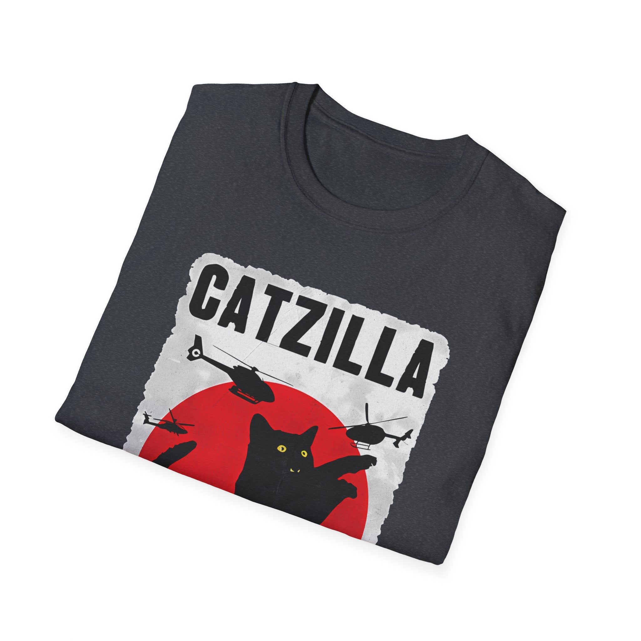 Catzilla Pop Culture Godzilla T-Shirt