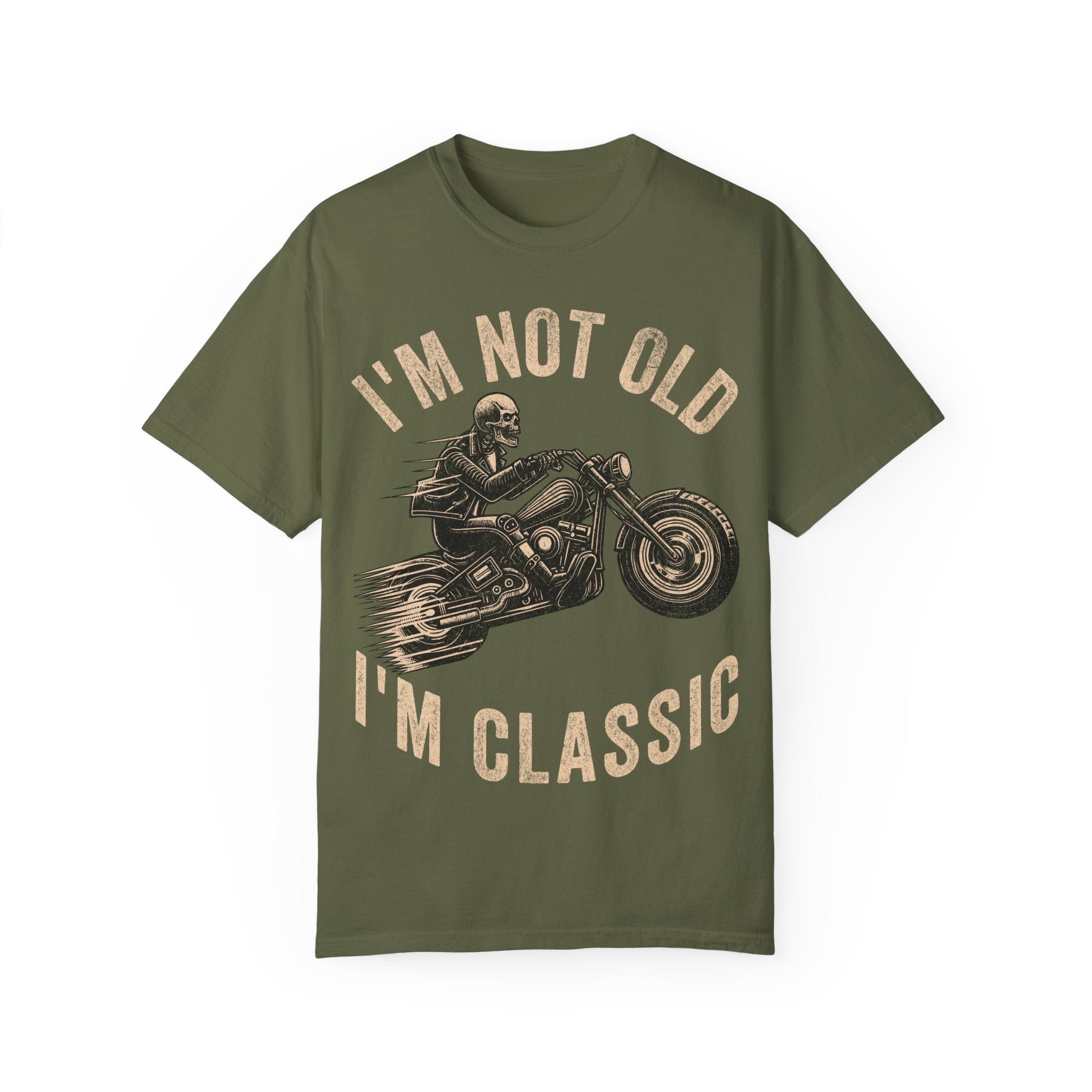 Biker Dad – I’m Not Old, I’m Classic Father’s Day T-Shirt