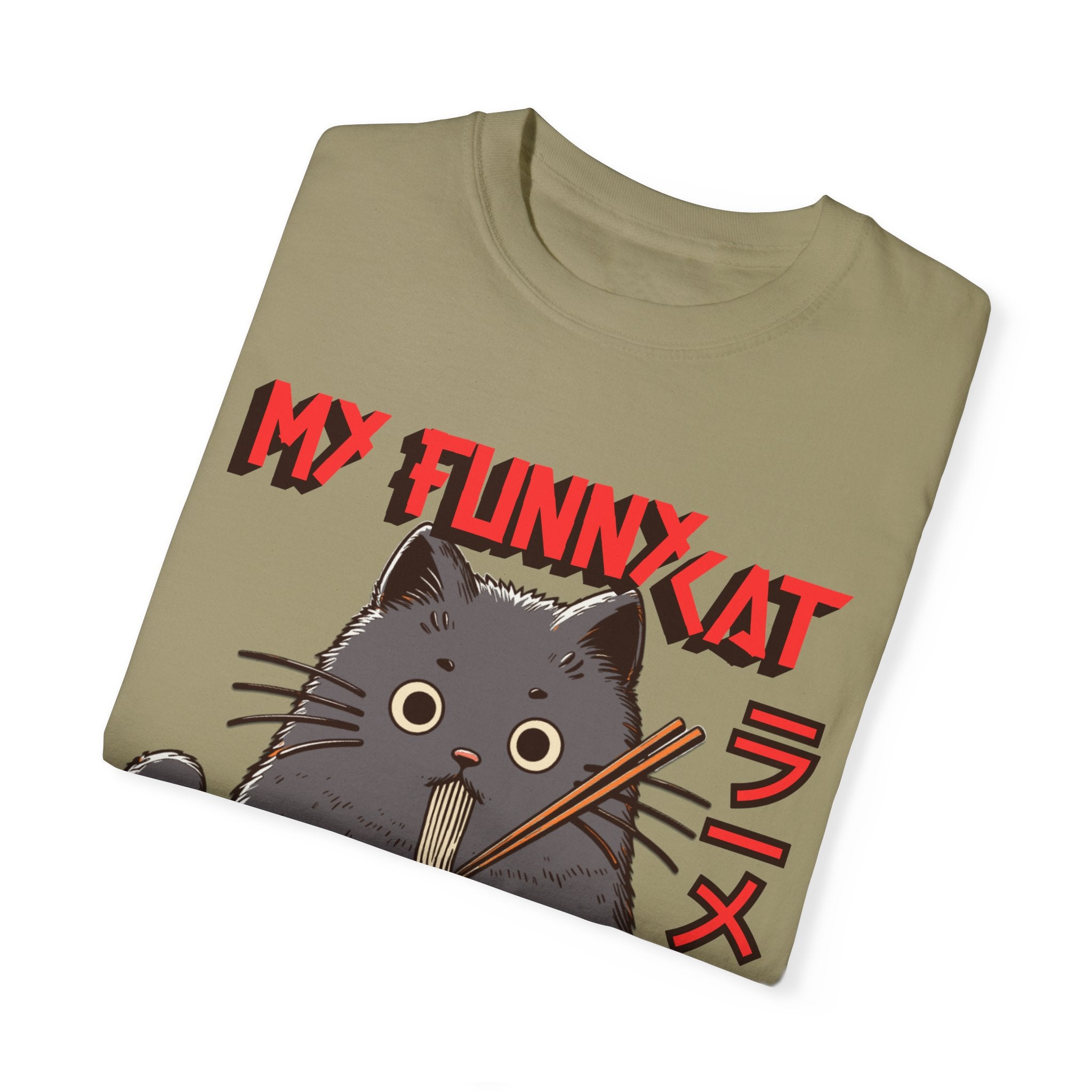 My Funny Cat Ramen Anime Lover T-shirt